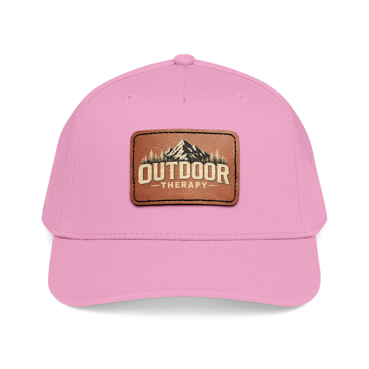 Mid Profile Outdoor Therapy with Leather Patch (Rectangle)