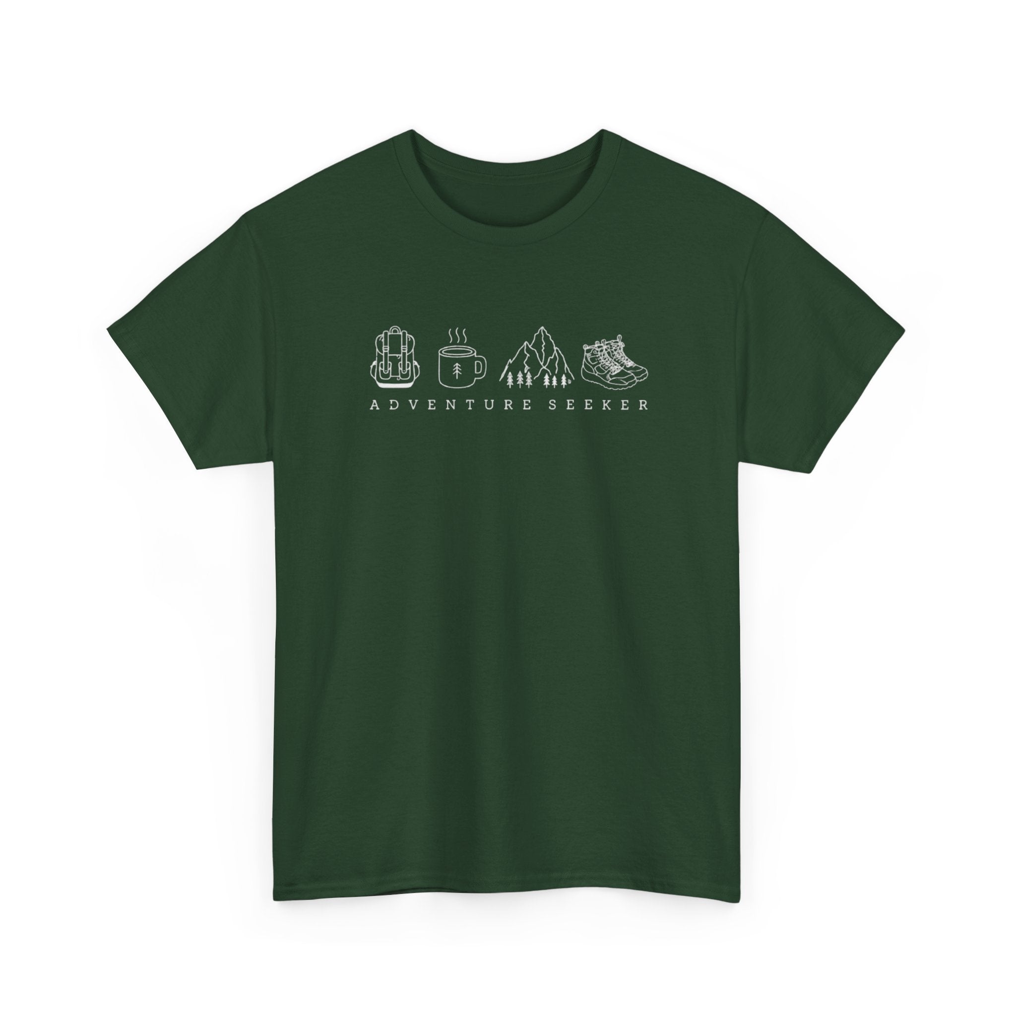 Adventure Begins Hiking T‑Shirt