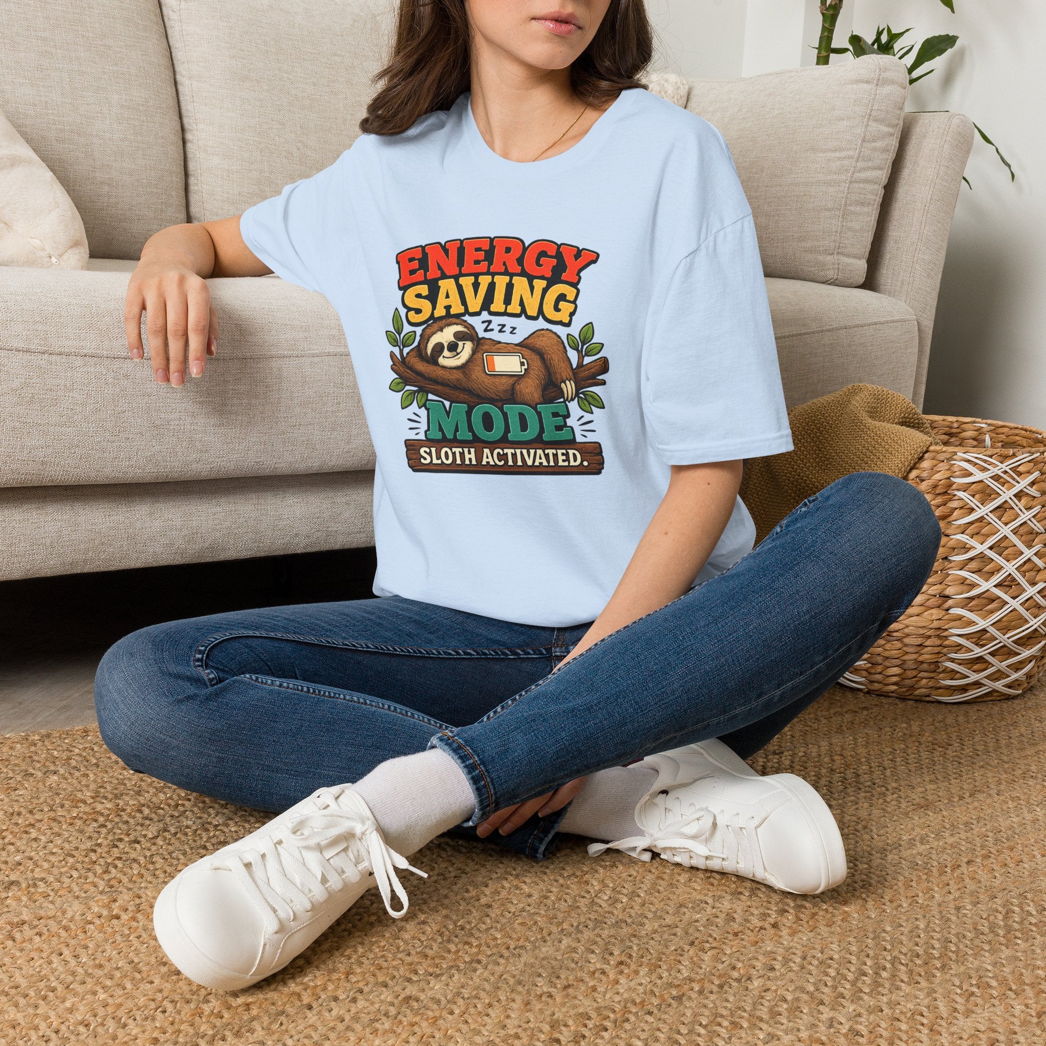 Sloth Energy Saving Mode T-Shirt
