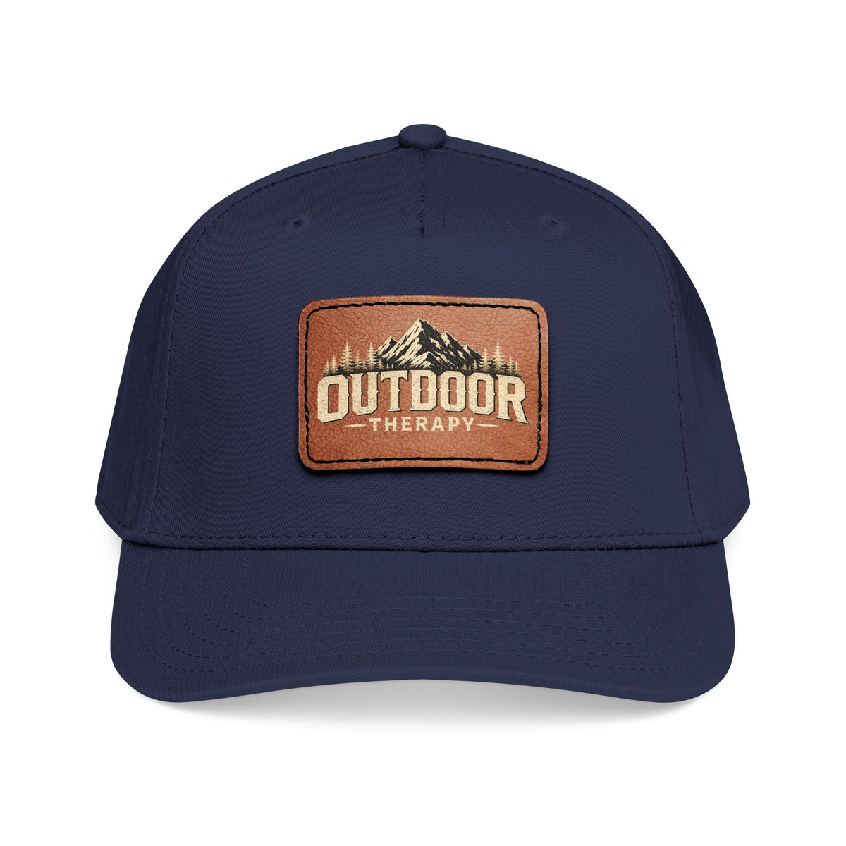 Mid Profile Outdoor Therapy with Leather Patch (Rectangle)