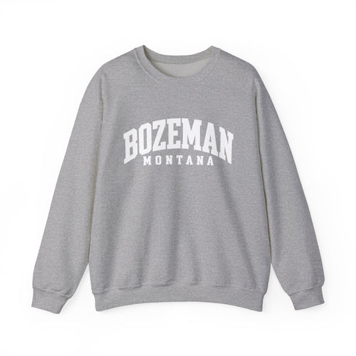 Bozeman Montana Crewneck Sweatshirt