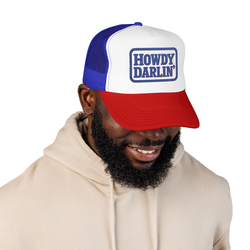 Howdy Darlin Embroidered Foam Trucker Hat