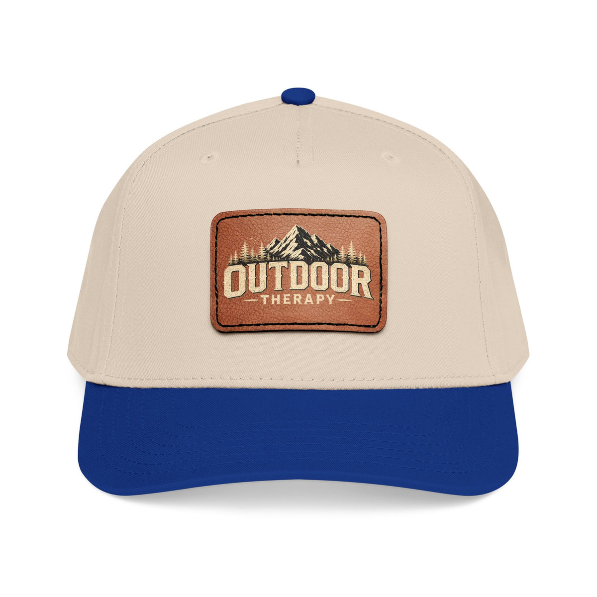 Mid Profile Outdoor Therapy with Leather Patch (Rectangle)