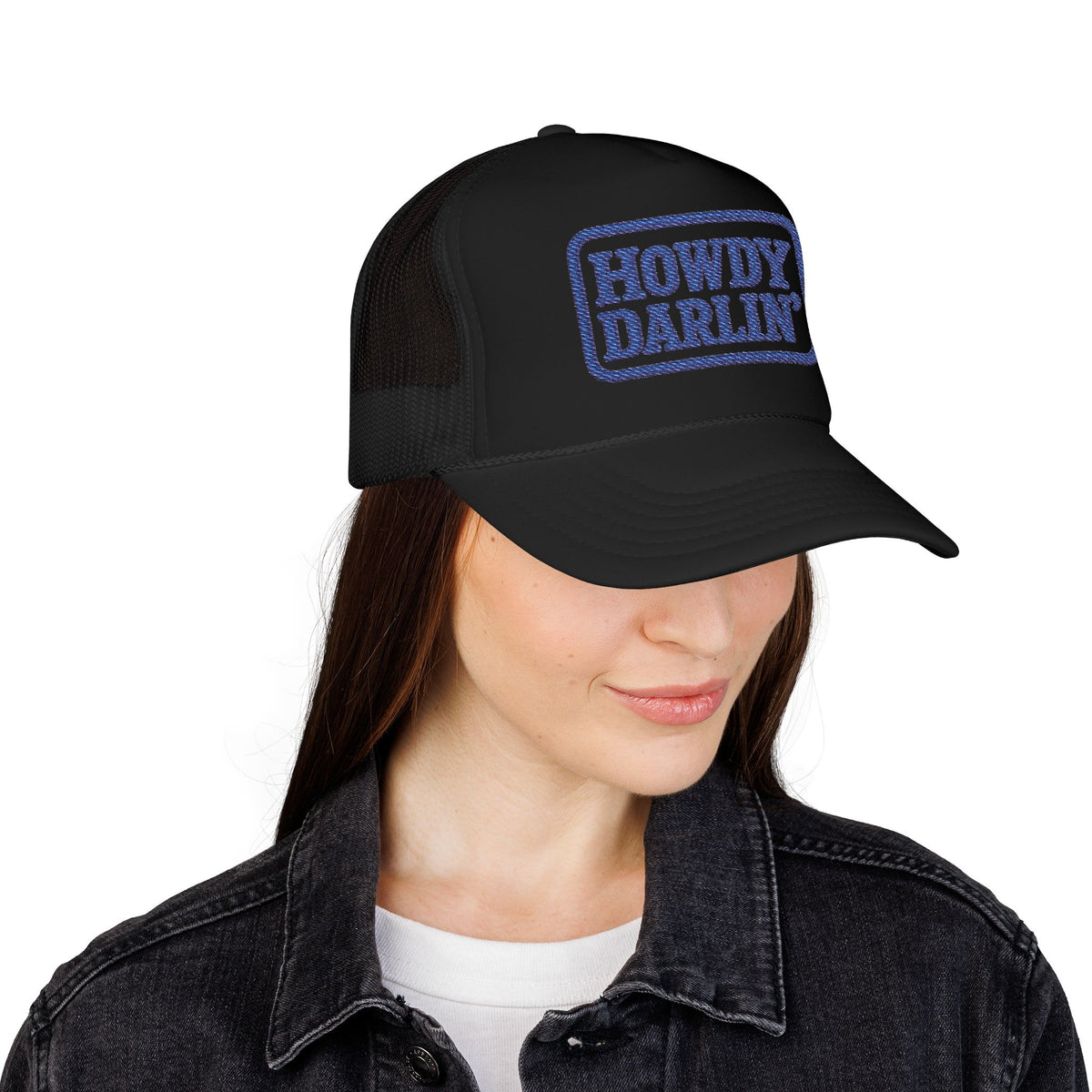Howdy Darlin Embroidered Foam Trucker Hat