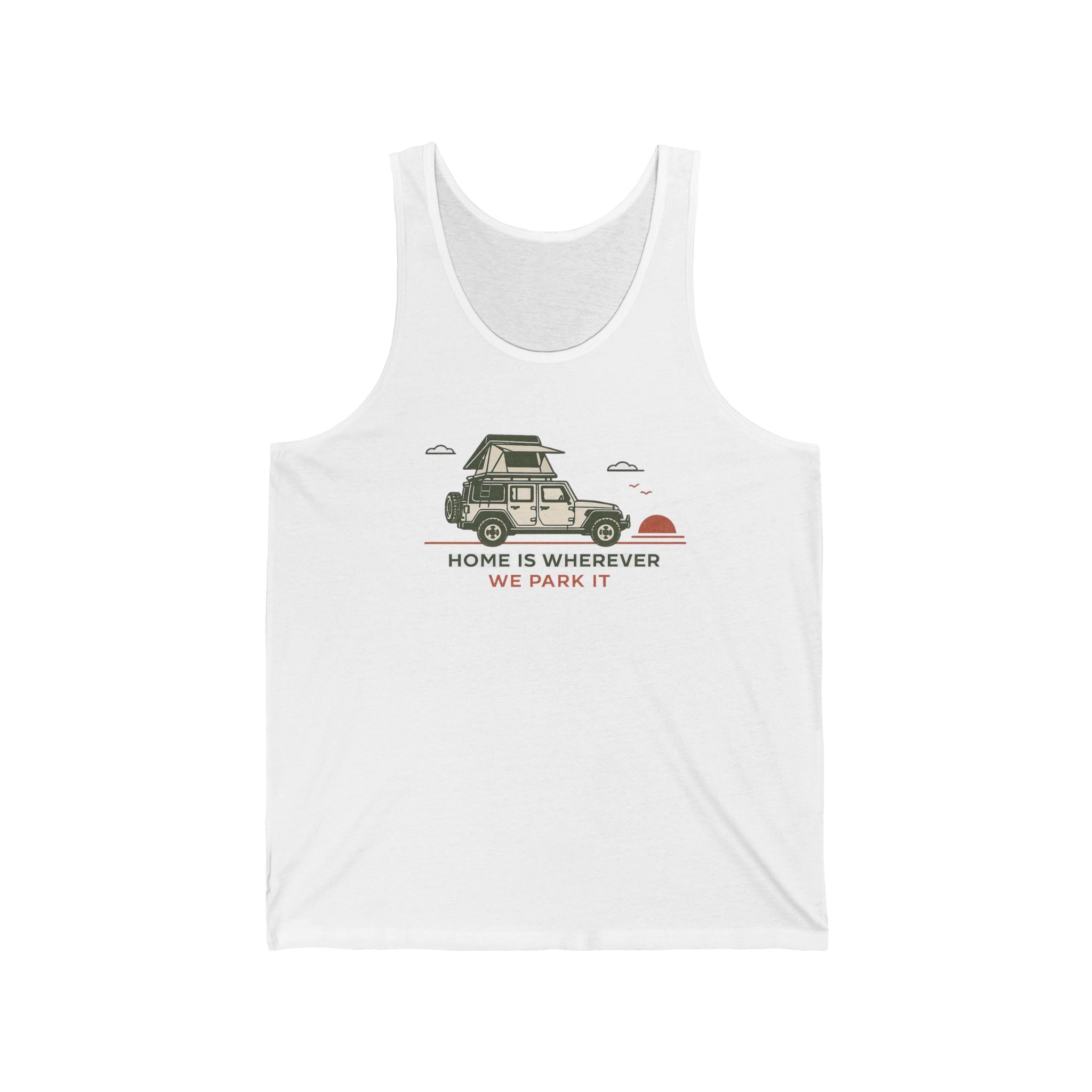Home Is Wherever We Park It Tank Top