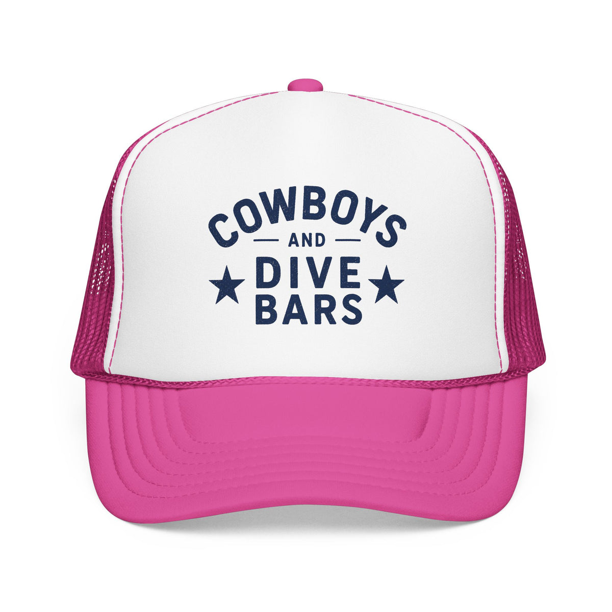 Cowboys & Dive Bars Foam Trucker Hat