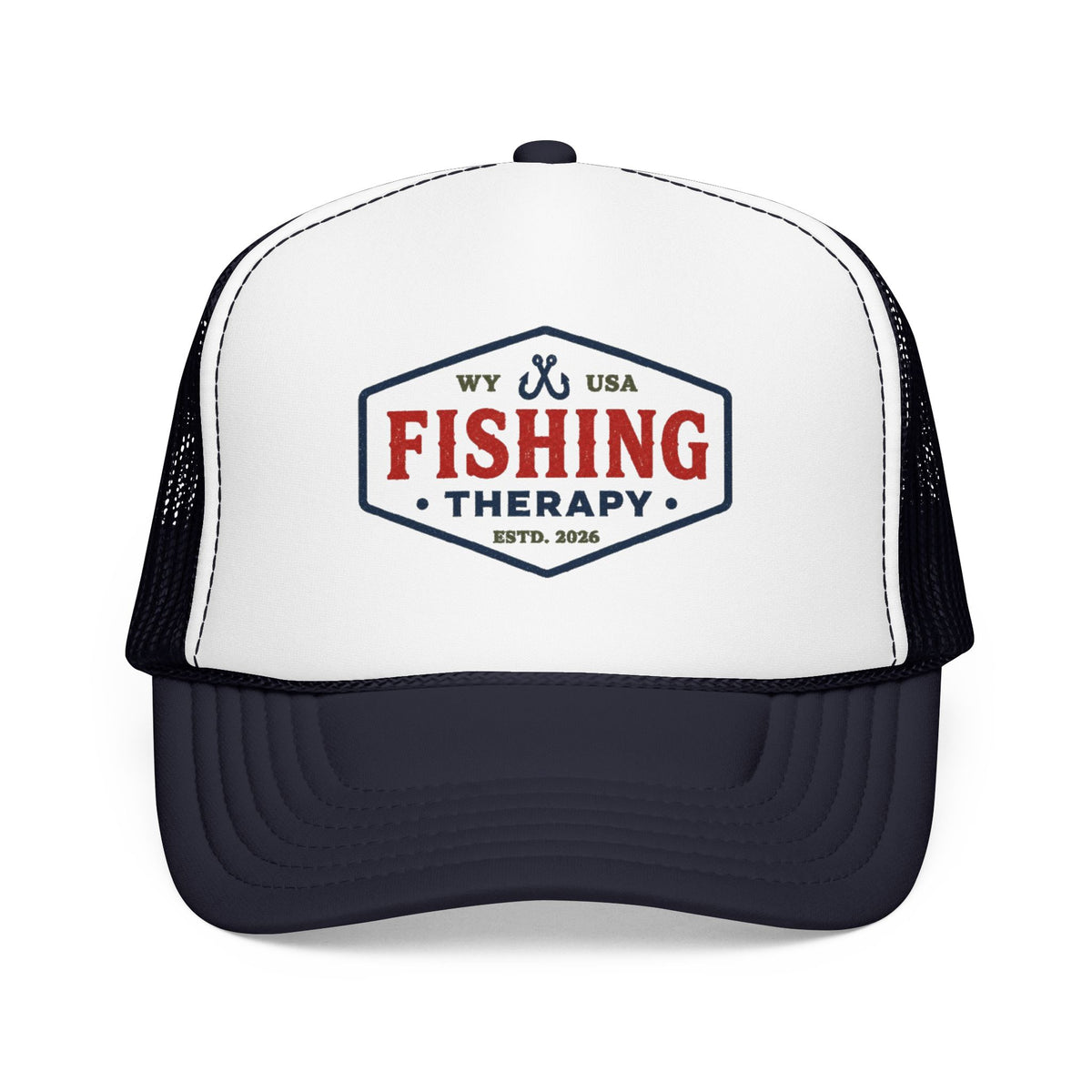 Fishing Therapy Truckers Hat