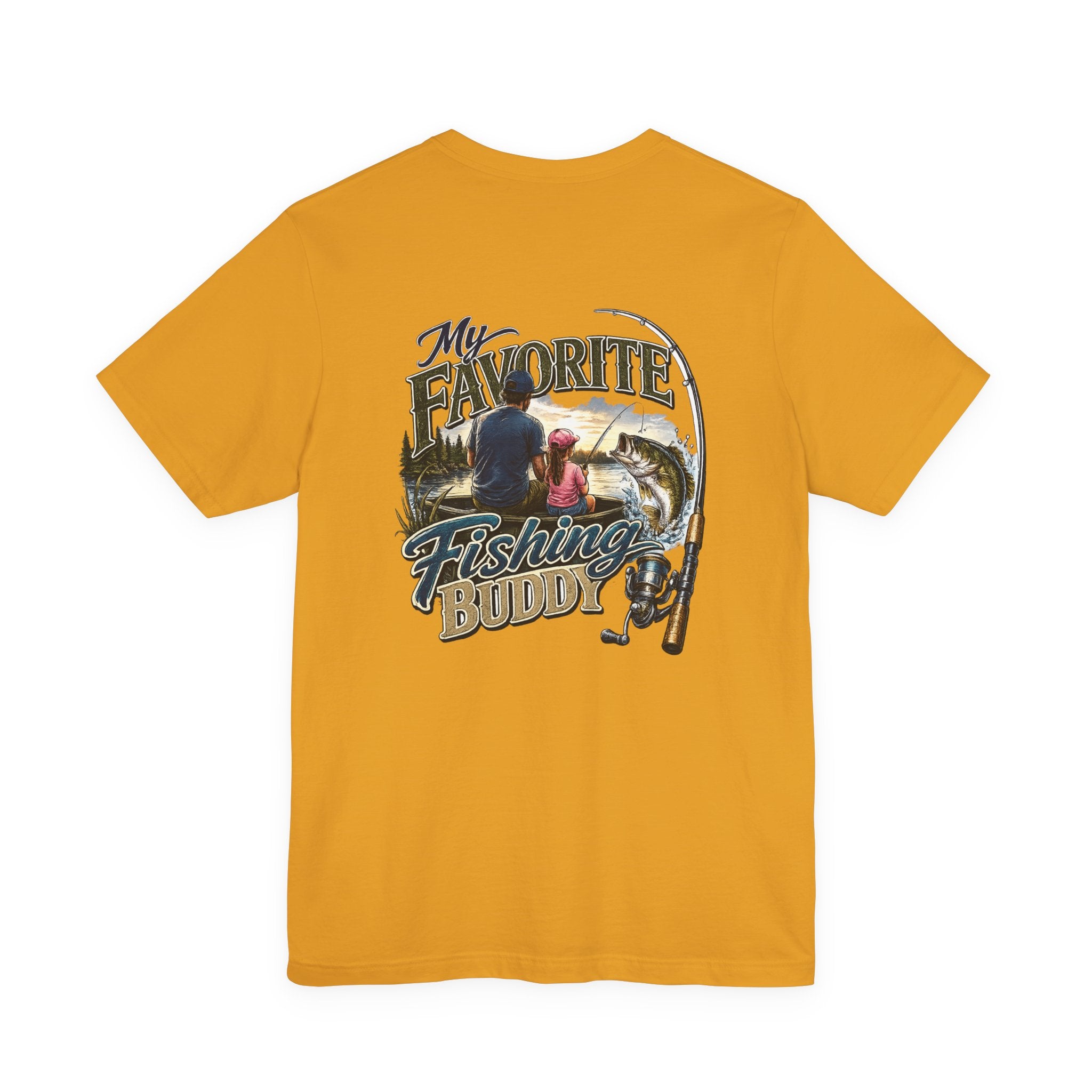 Fishing Buddy Father Daughter T‑Shirt – My Favorite Fishing Buddy  Father & Daughter Tee