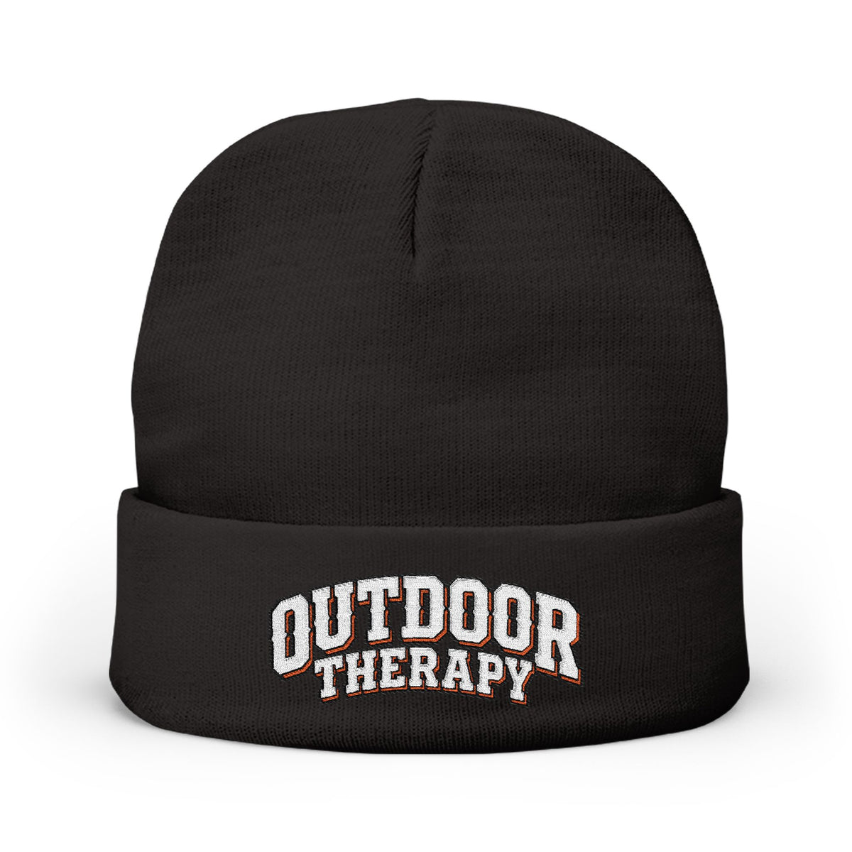 Outdoor Therapy Embroidered Beanie