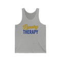 Running Therapy Tank Top – Motivational Running Tee for Runners