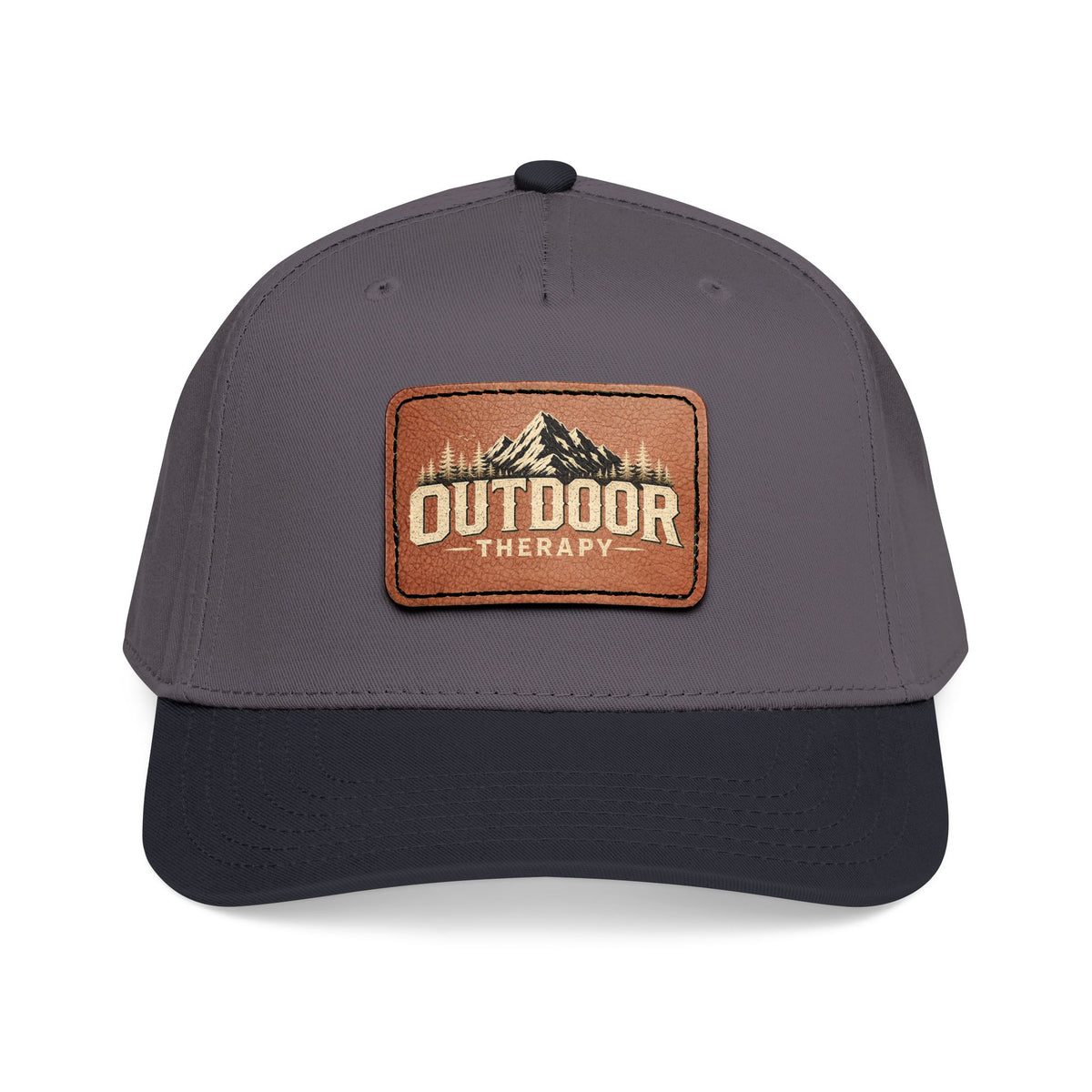 Mid Profile Outdoor Therapy with Leather Patch (Rectangle)