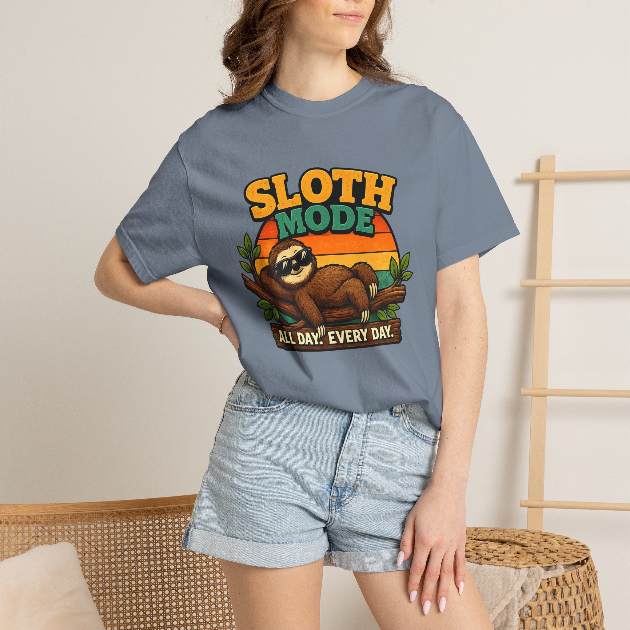 Sloth Mode T-Shirt – All Day! Every Day