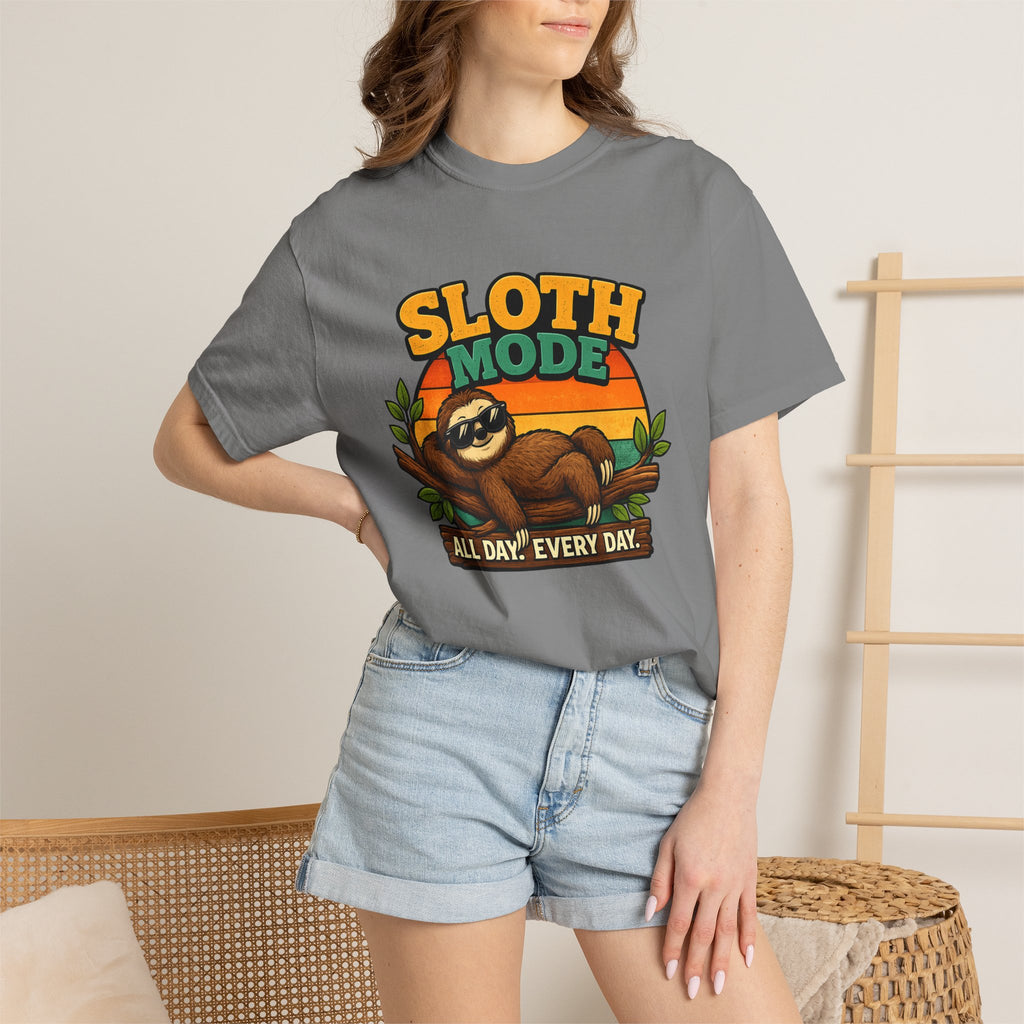 Sloth Mode T-Shirt – All Day! Every Day