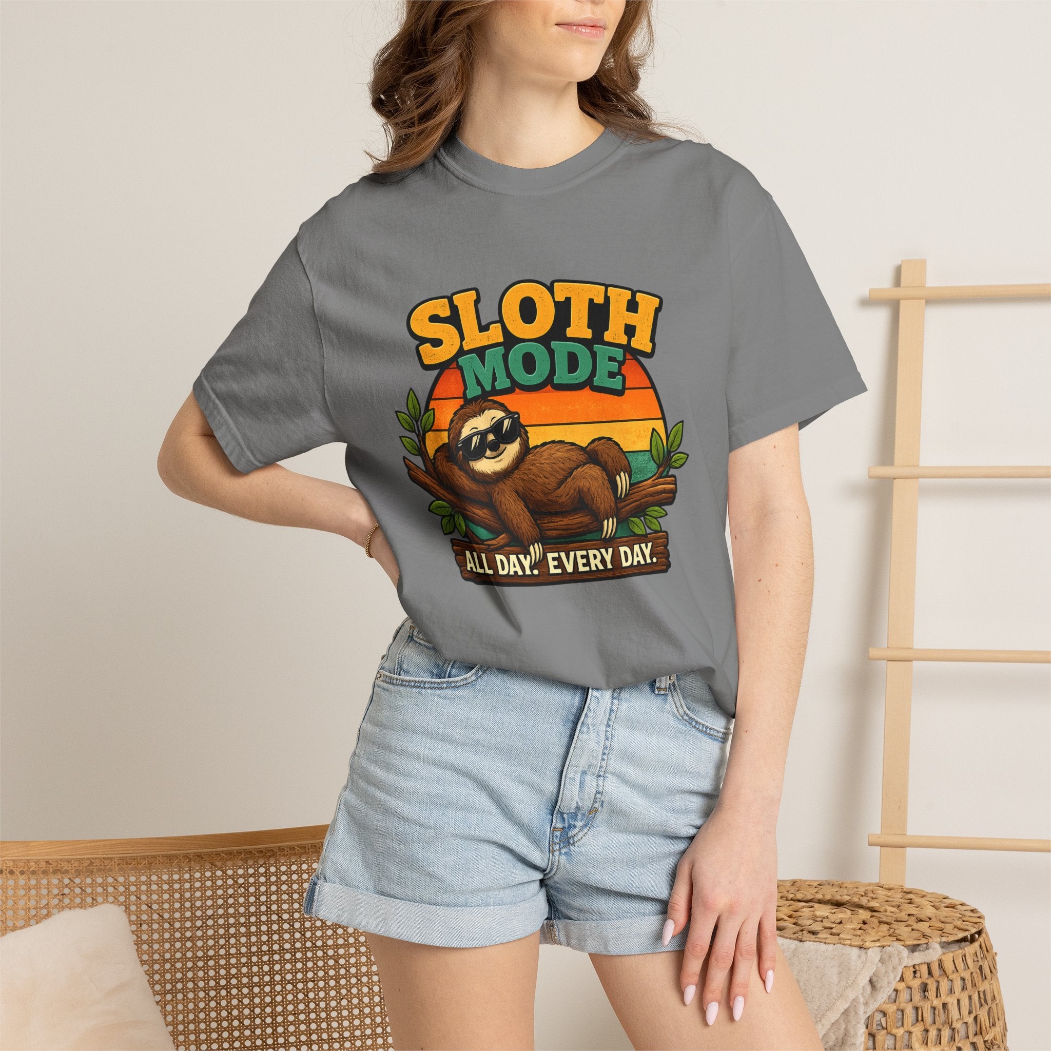 Sloth Mode T-Shirt – All Day! Every Day