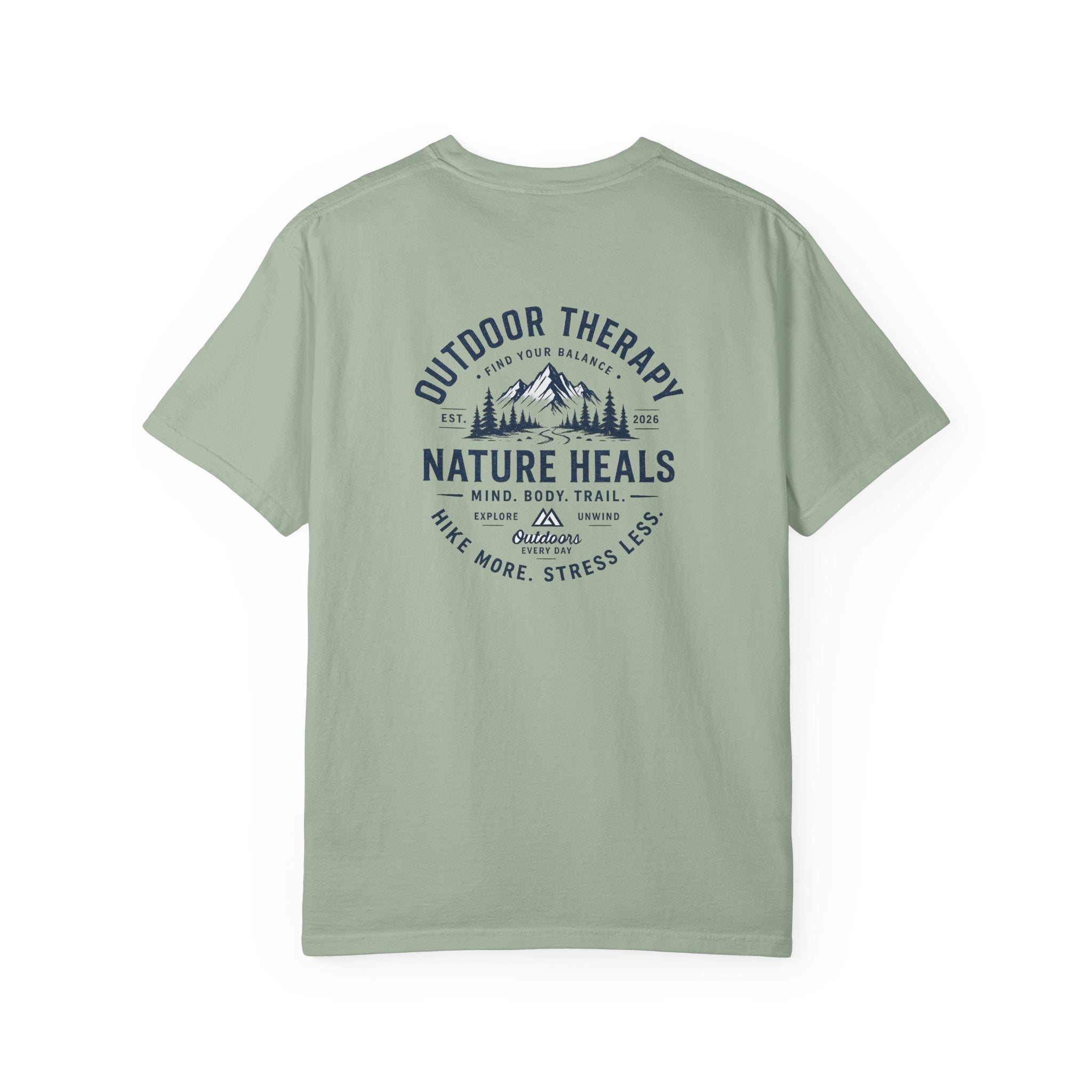 Hiking Nature Heals Graphic Tee
