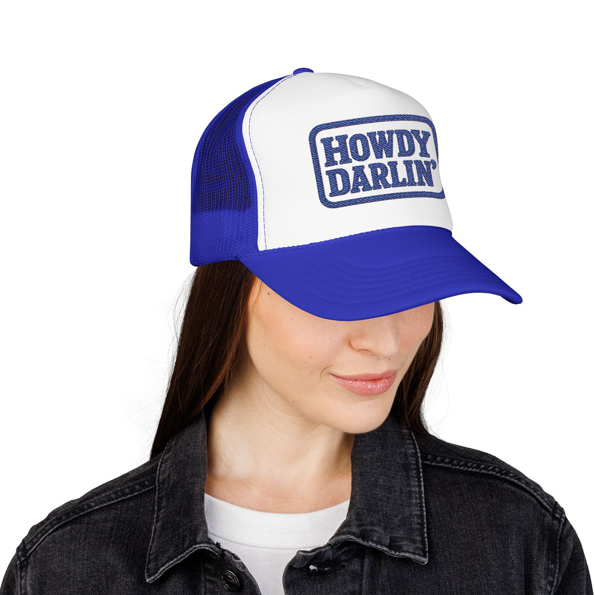 Howdy Darlin Embroidered Foam Trucker Hat