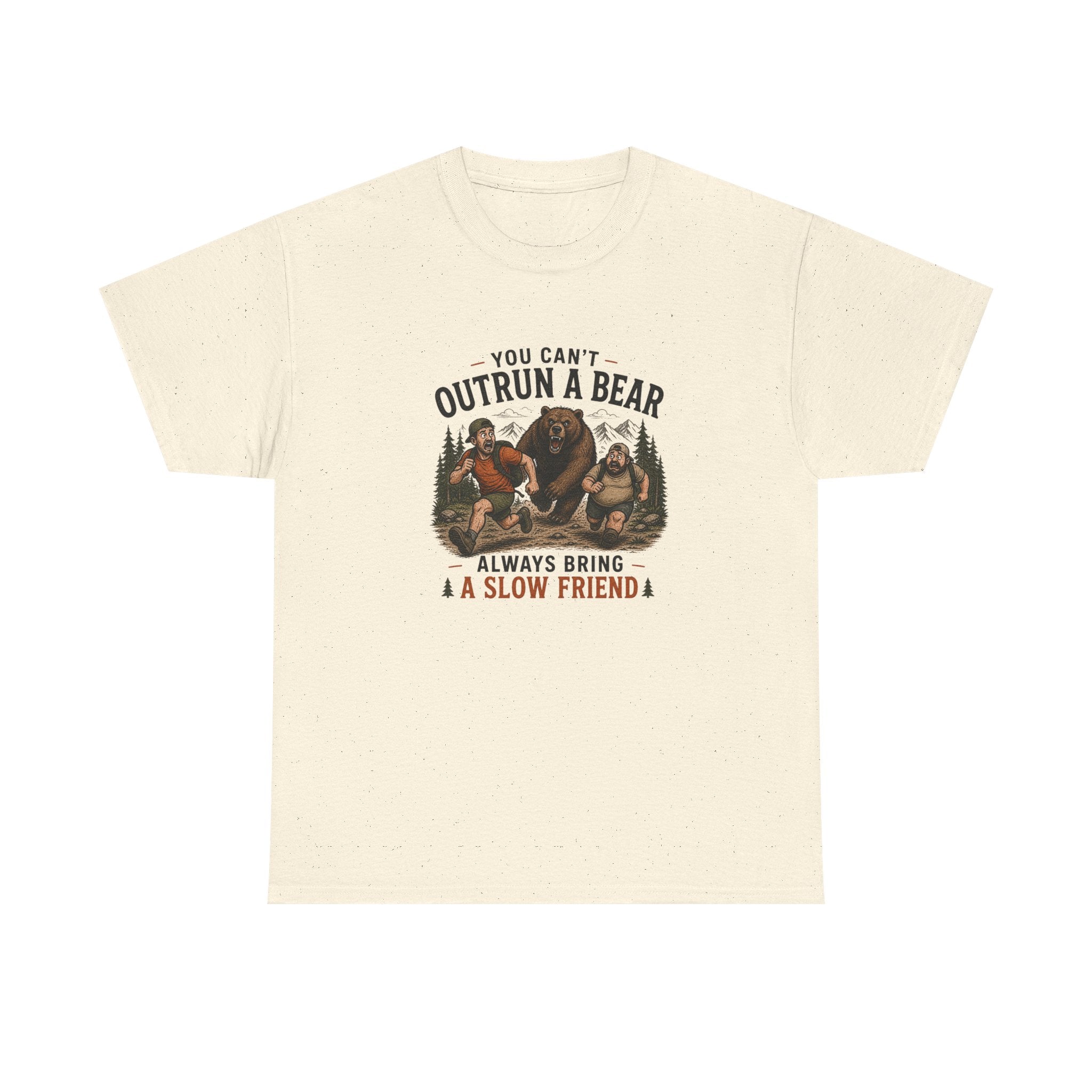 You Can't Outrun a Bear Funny Camping Tee