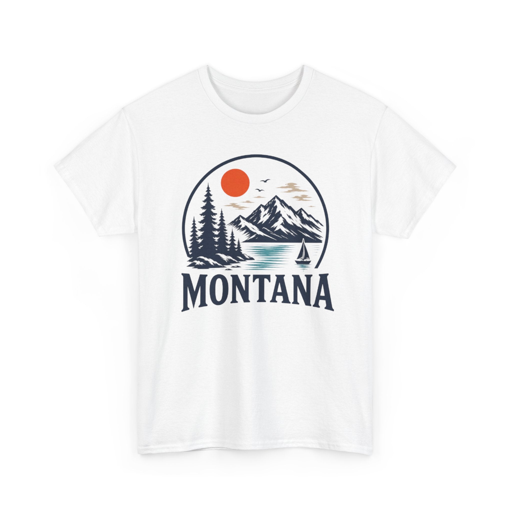 Montana Mountain & Lake T-Shirt
