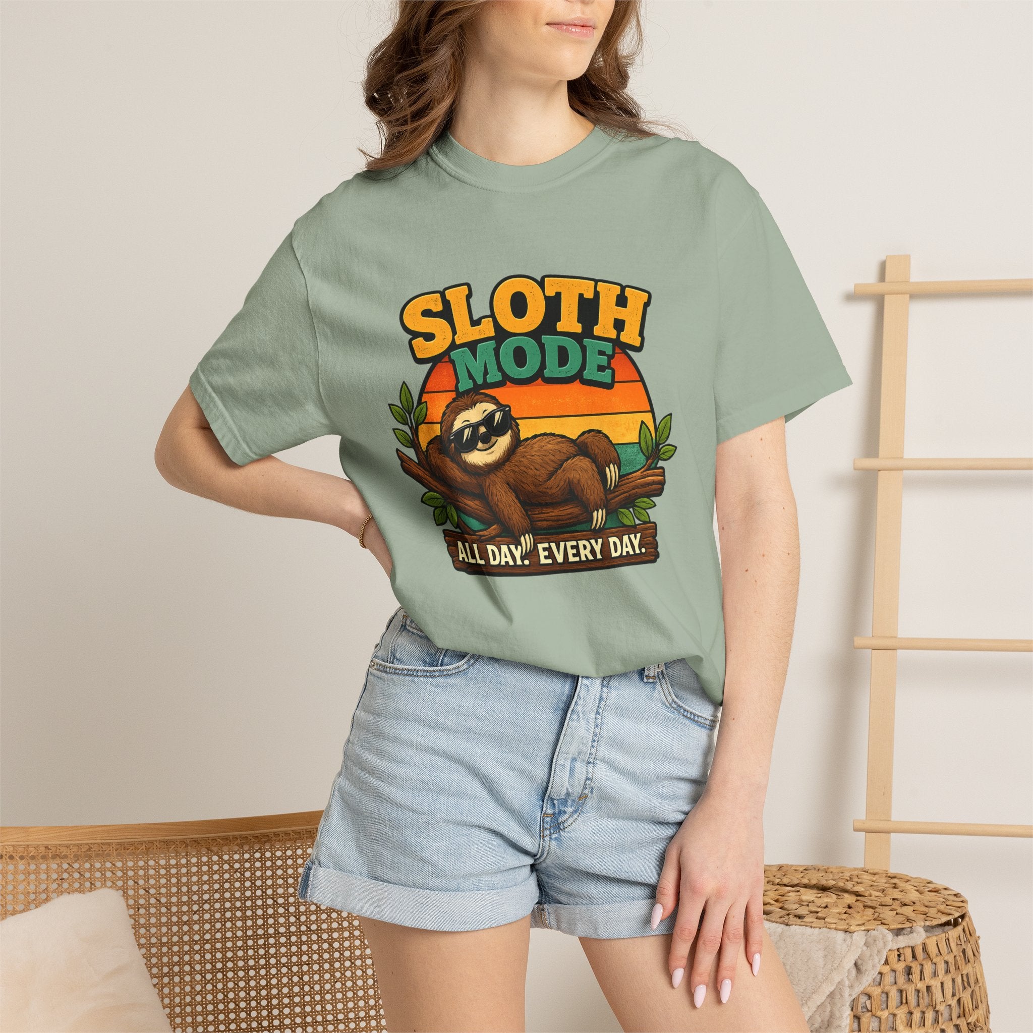 Sloth Mode T-Shirt – All Day! Every Day