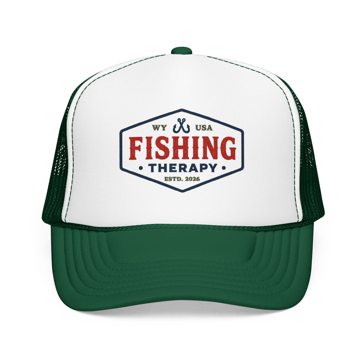 Fishing Therapy Truckers Hat
