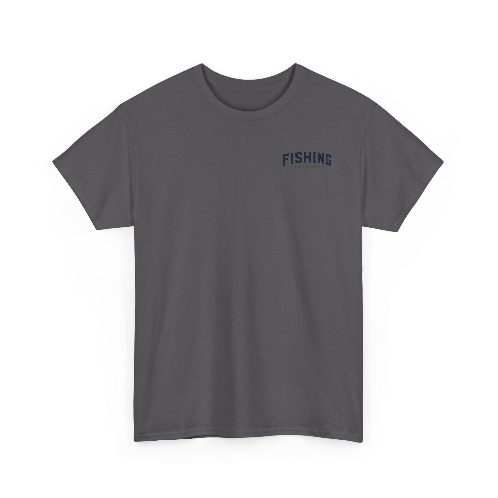 "Reel Therapy: One Cast at a Time" Fishing Tee