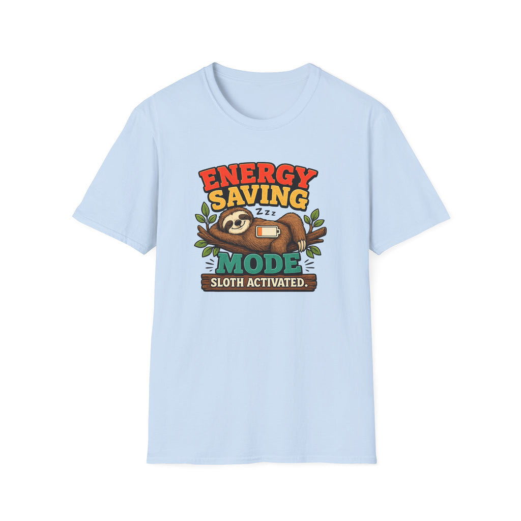 Sloth Energy Saving Mode T-Shirt