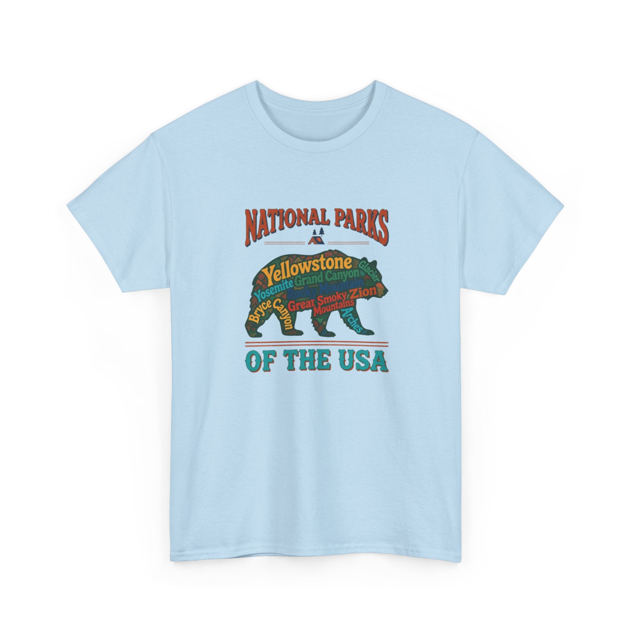 National Parks Bear T-Shirt — Vintage USA Parks Tee