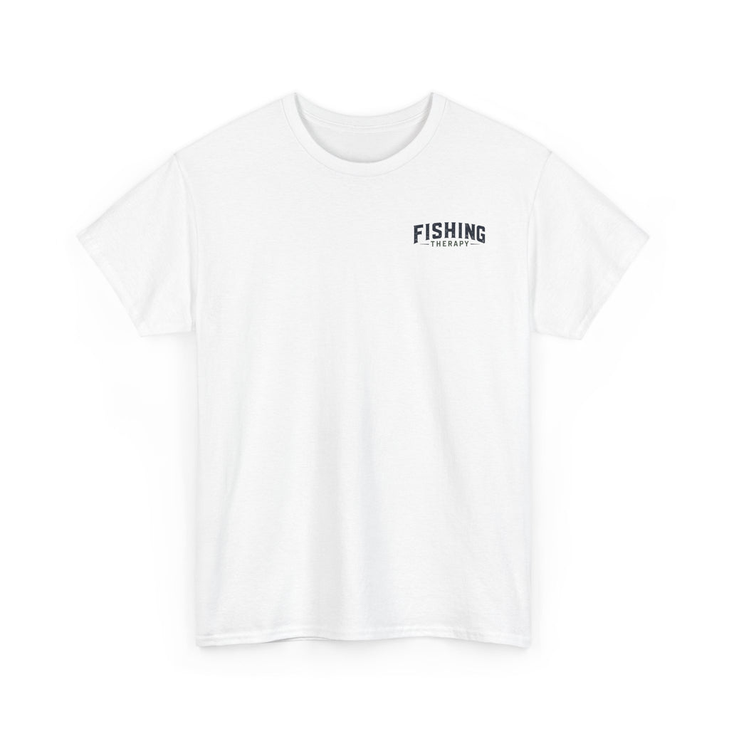 "Reel Therapy: One Cast at a Time" Fishing Tee