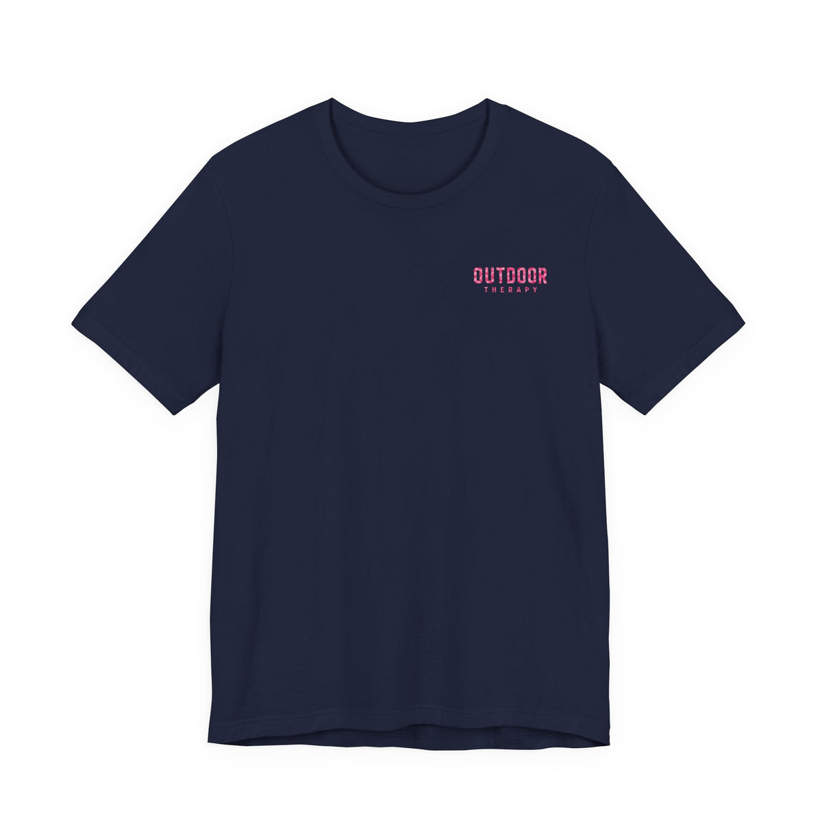 Fishing Therapy Pink Camo Tee