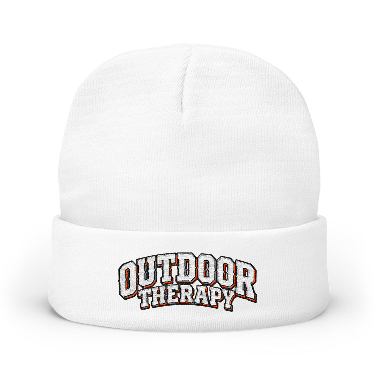 Outdoor Therapy Embroidered Beanie
