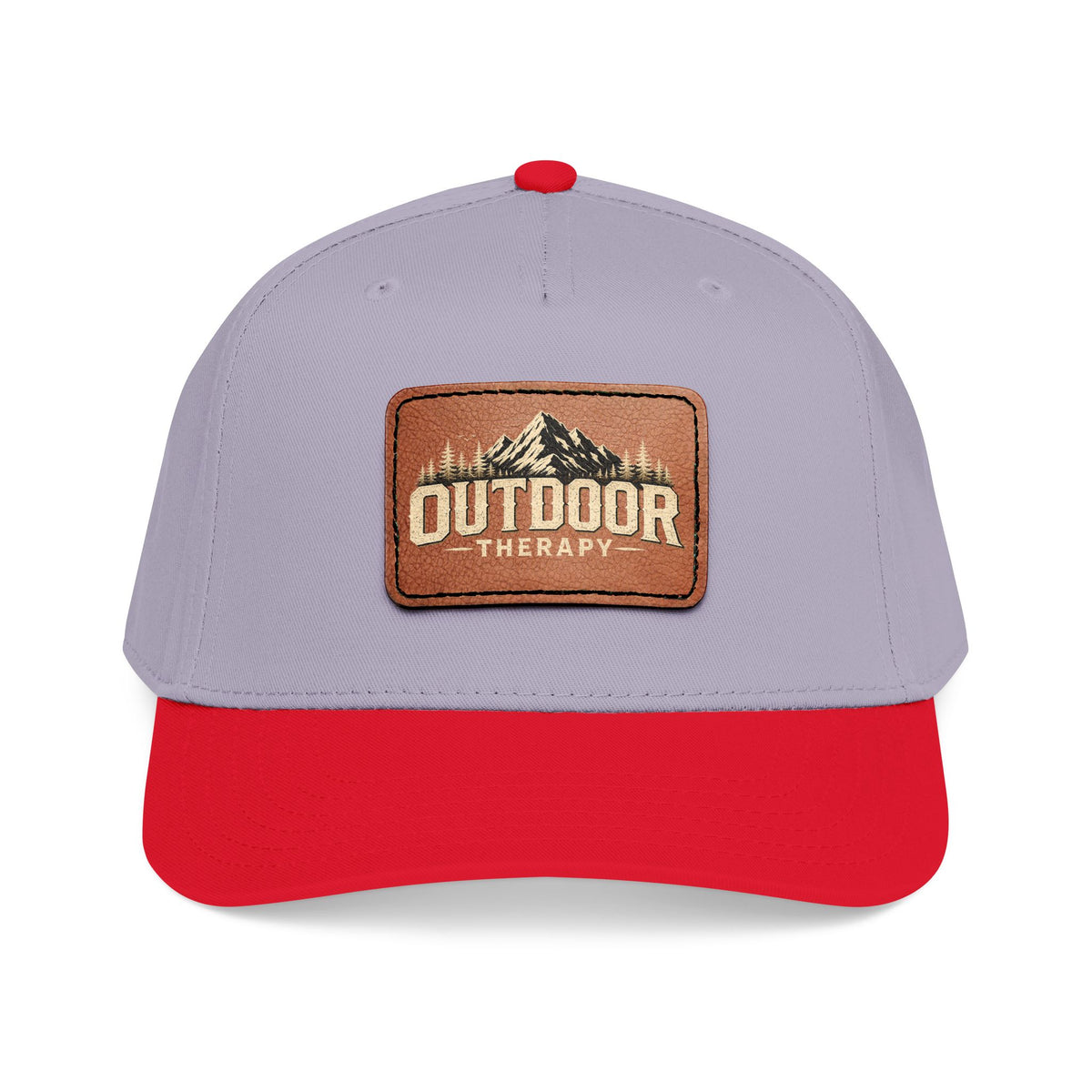 Mid Profile Outdoor Therapy with Leather Patch (Rectangle)