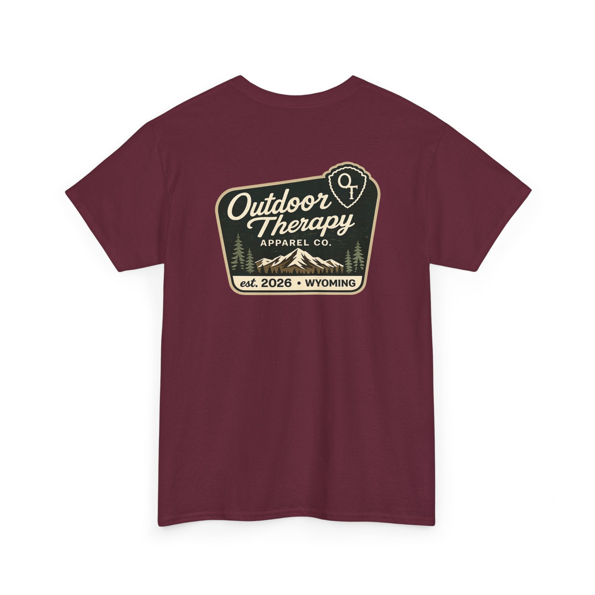 Outdoor Therapy National Park Sign Tee
