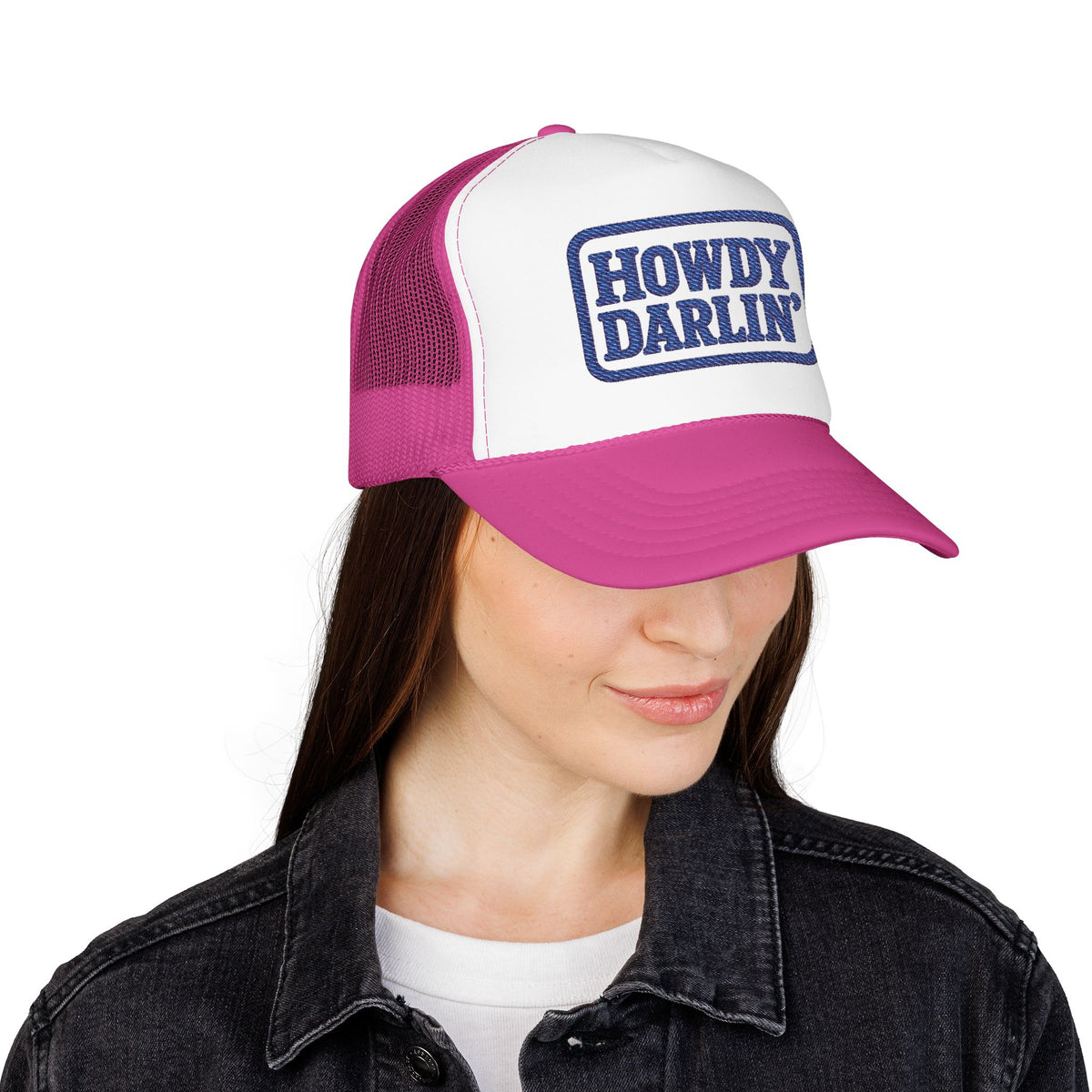 Howdy Darlin Embroidered Foam Trucker Hat