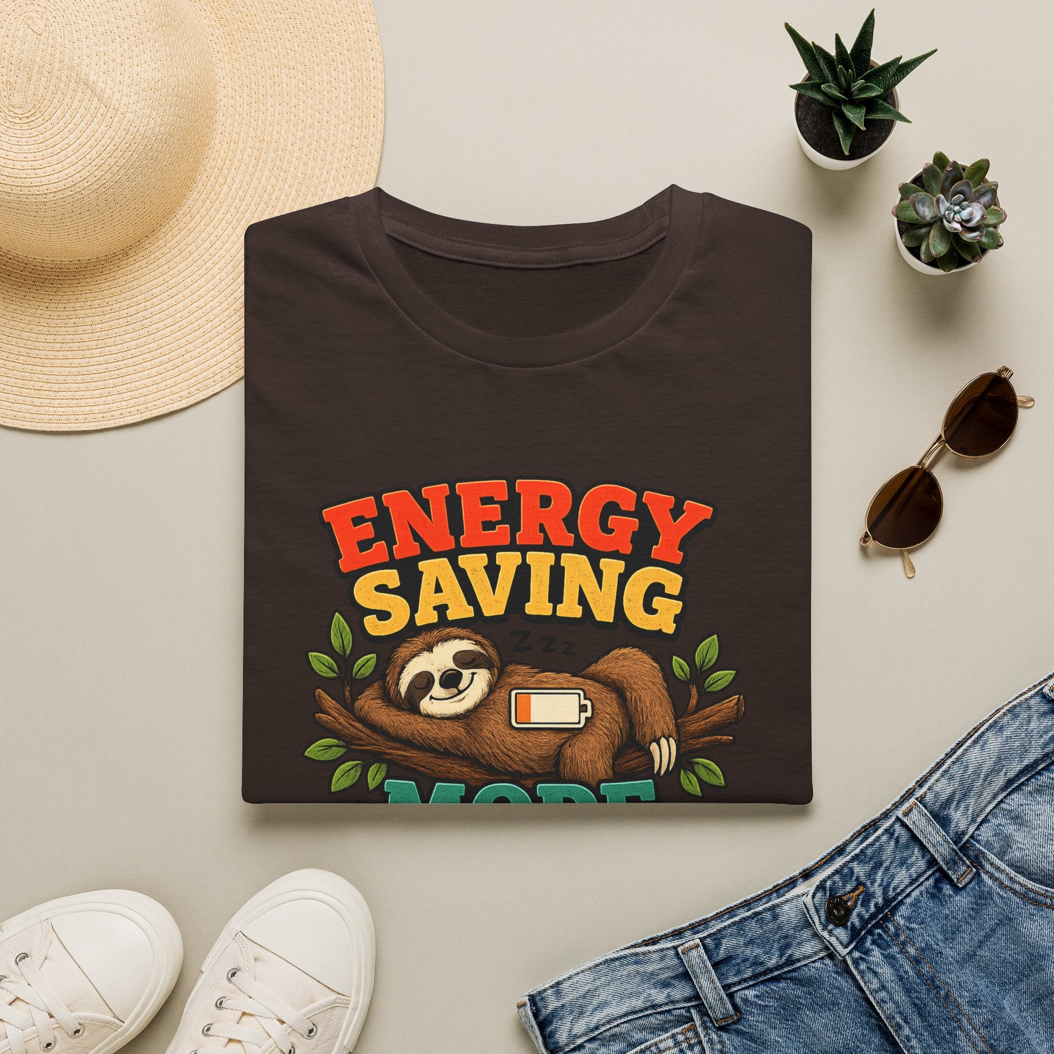 Sloth Energy Saving Mode T-Shirt
