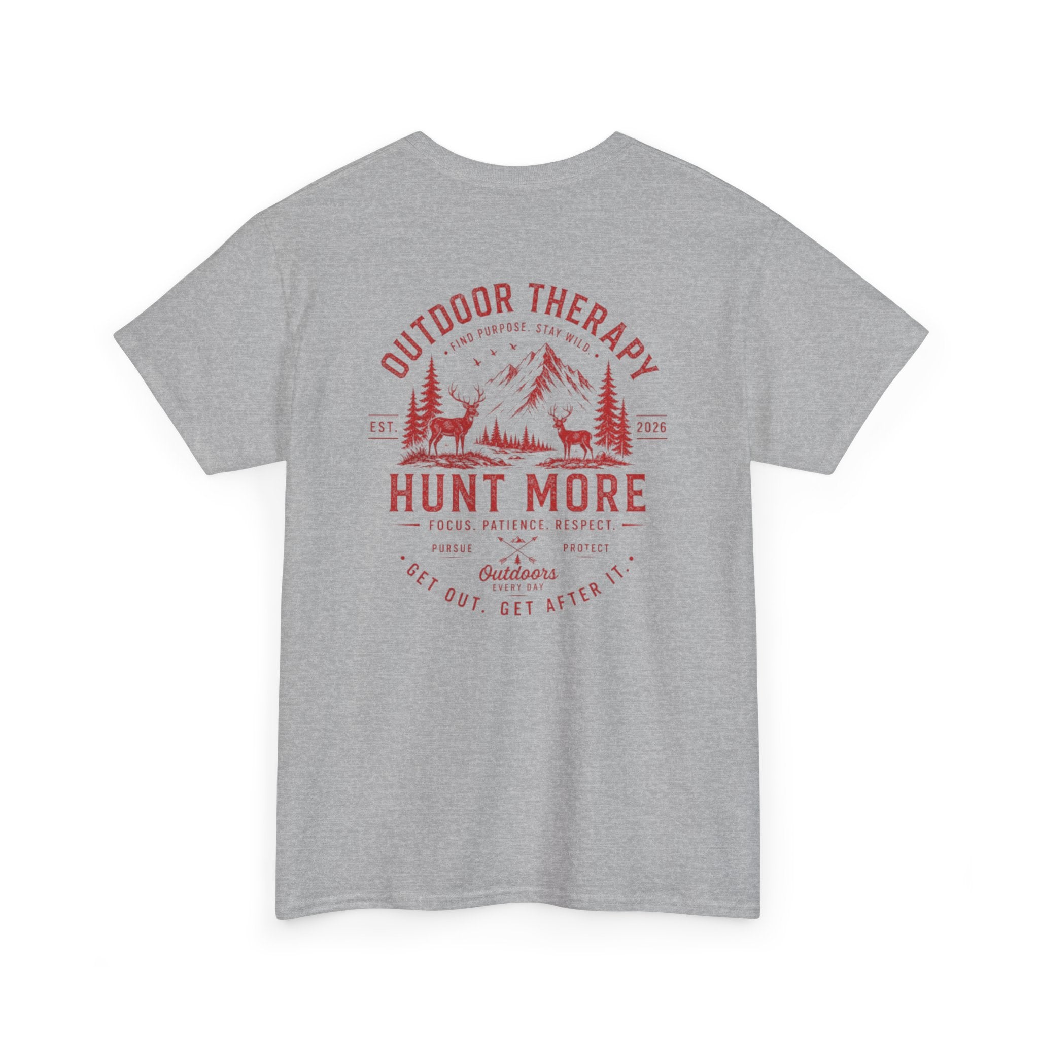 Hunt More Outdoor Therapy T-Shirt