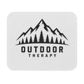 Outdoor Therapy Mouse Pad — Mountain & Pine Desk Mat for Hikers and Nature Lovers