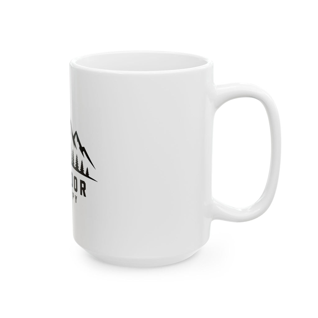 Outdoor Therapy Mug – Mountain & Pine Coffee Cup (11oz/15oz)