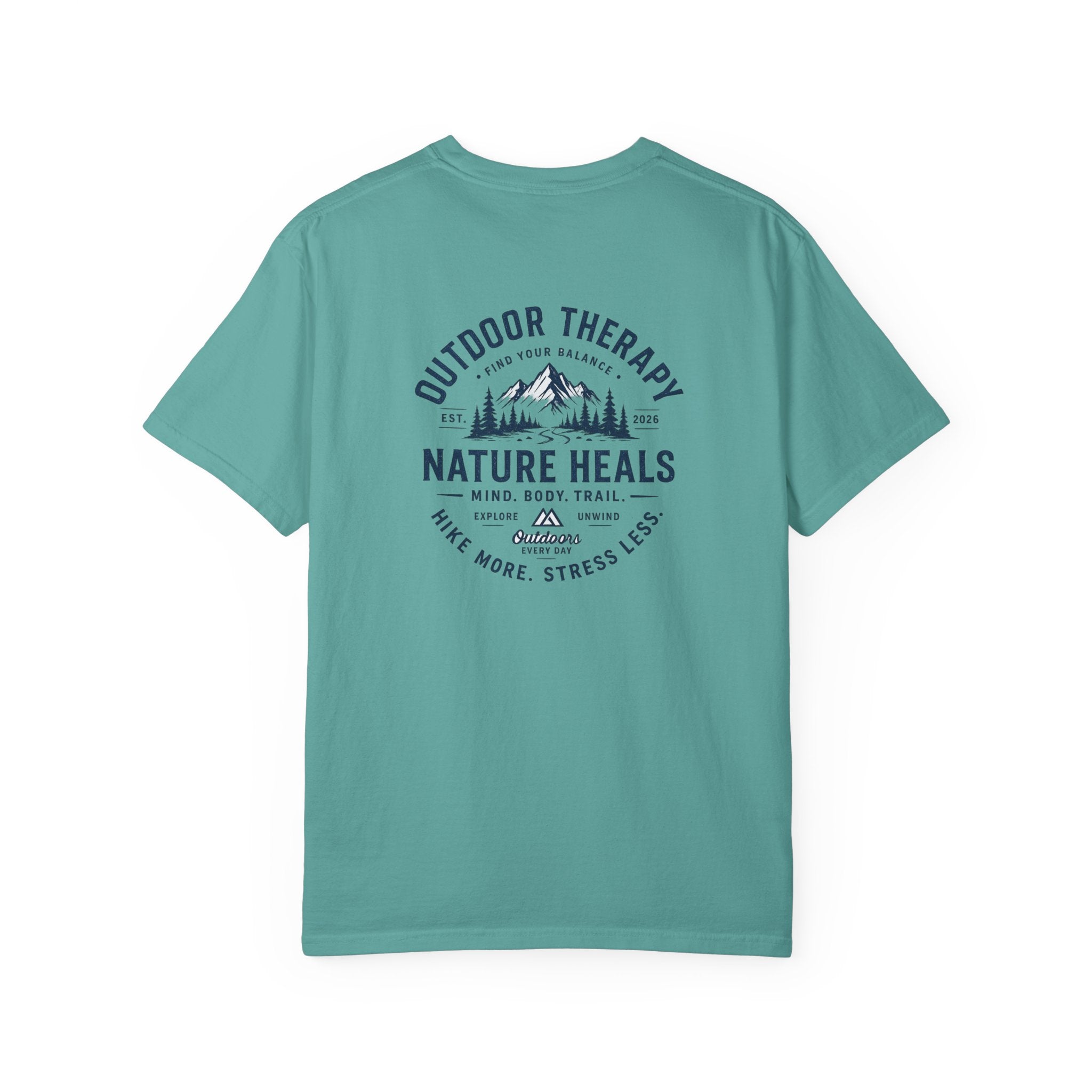 Hiking Nature Heals Graphic Tee