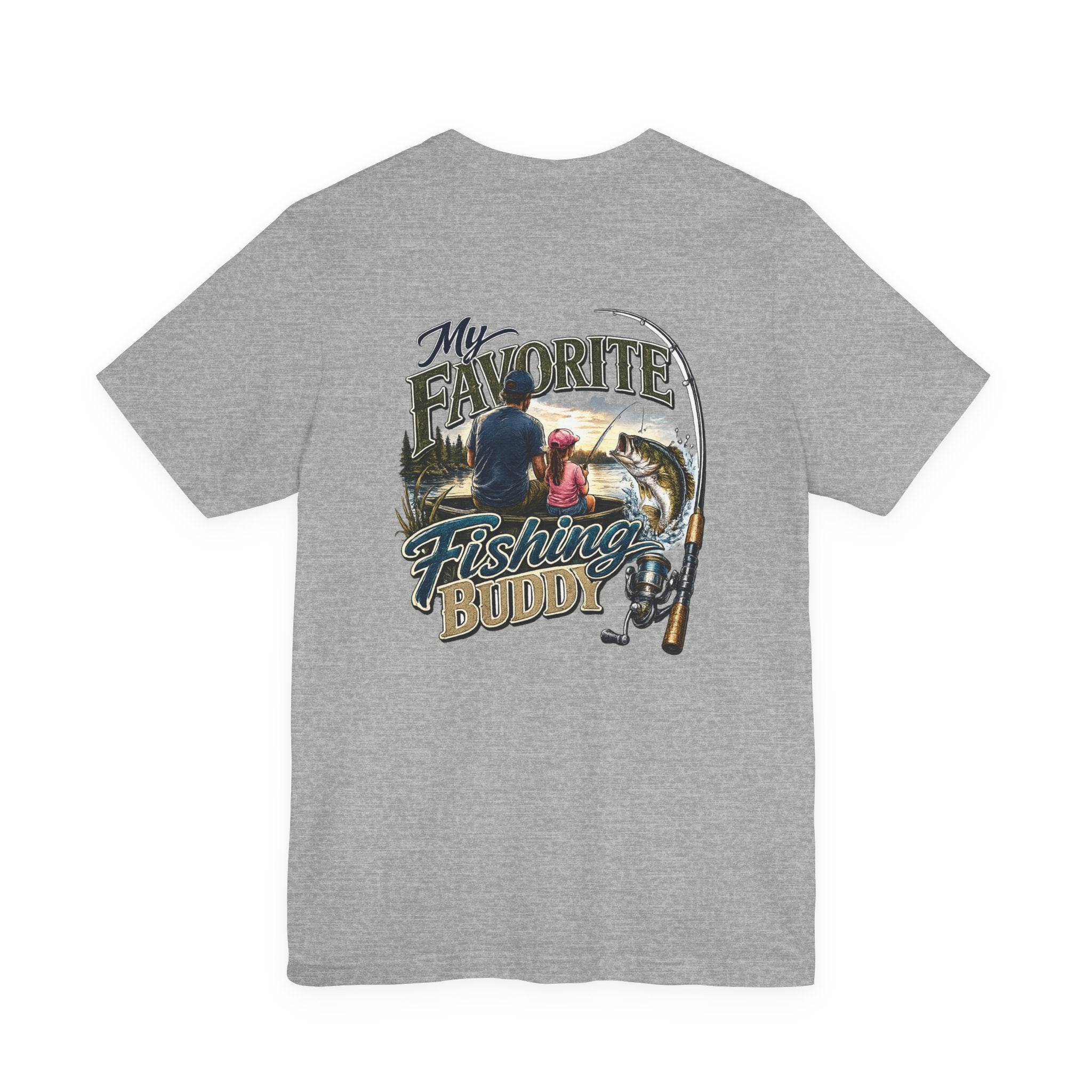 Fishing Buddy Father Daughter T‑Shirt – My Favorite Fishing Buddy  Father & Daughter Tee