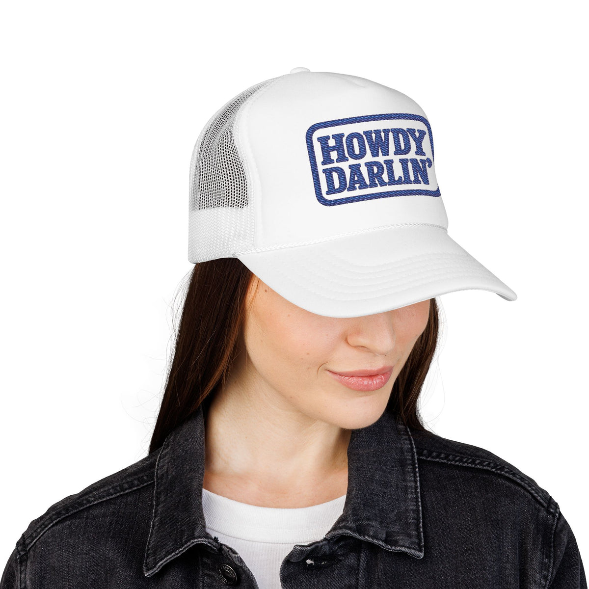 Howdy Darlin Embroidered Foam Trucker Hat