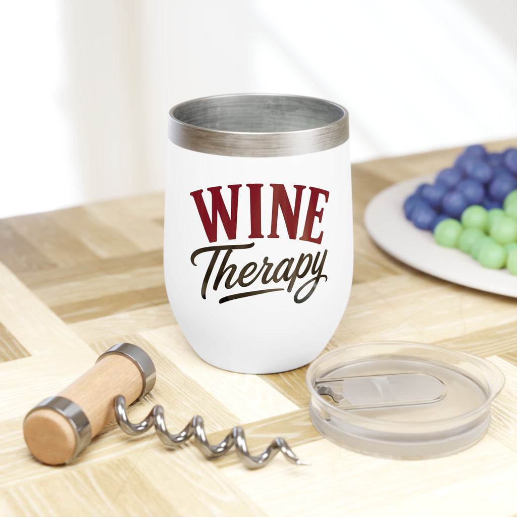 Chill Wine Therapy Tumbler