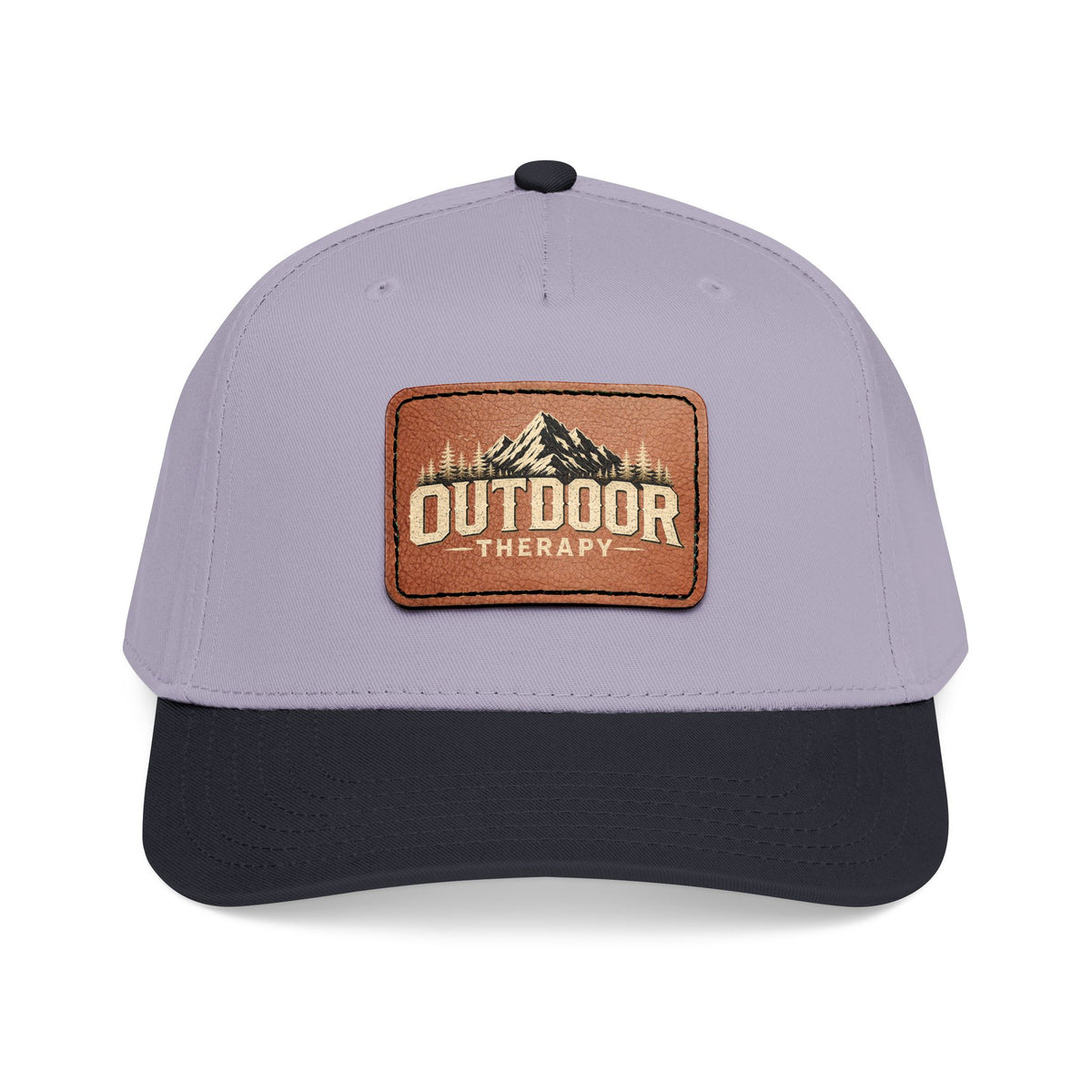 Mid Profile Outdoor Therapy with Leather Patch (Rectangle)