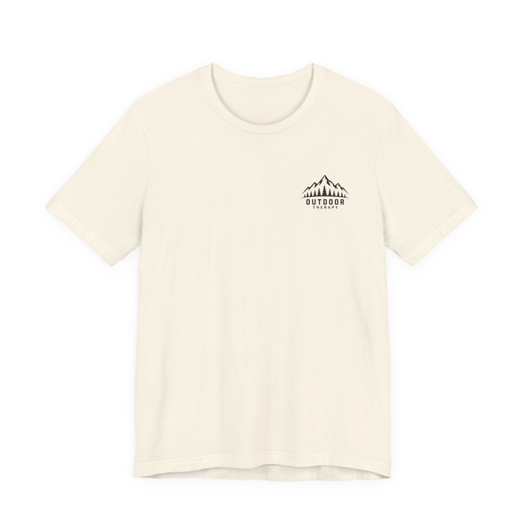 Yellowstone National Park Graphic Tee — Geyser & Mountain Outdoor Badge