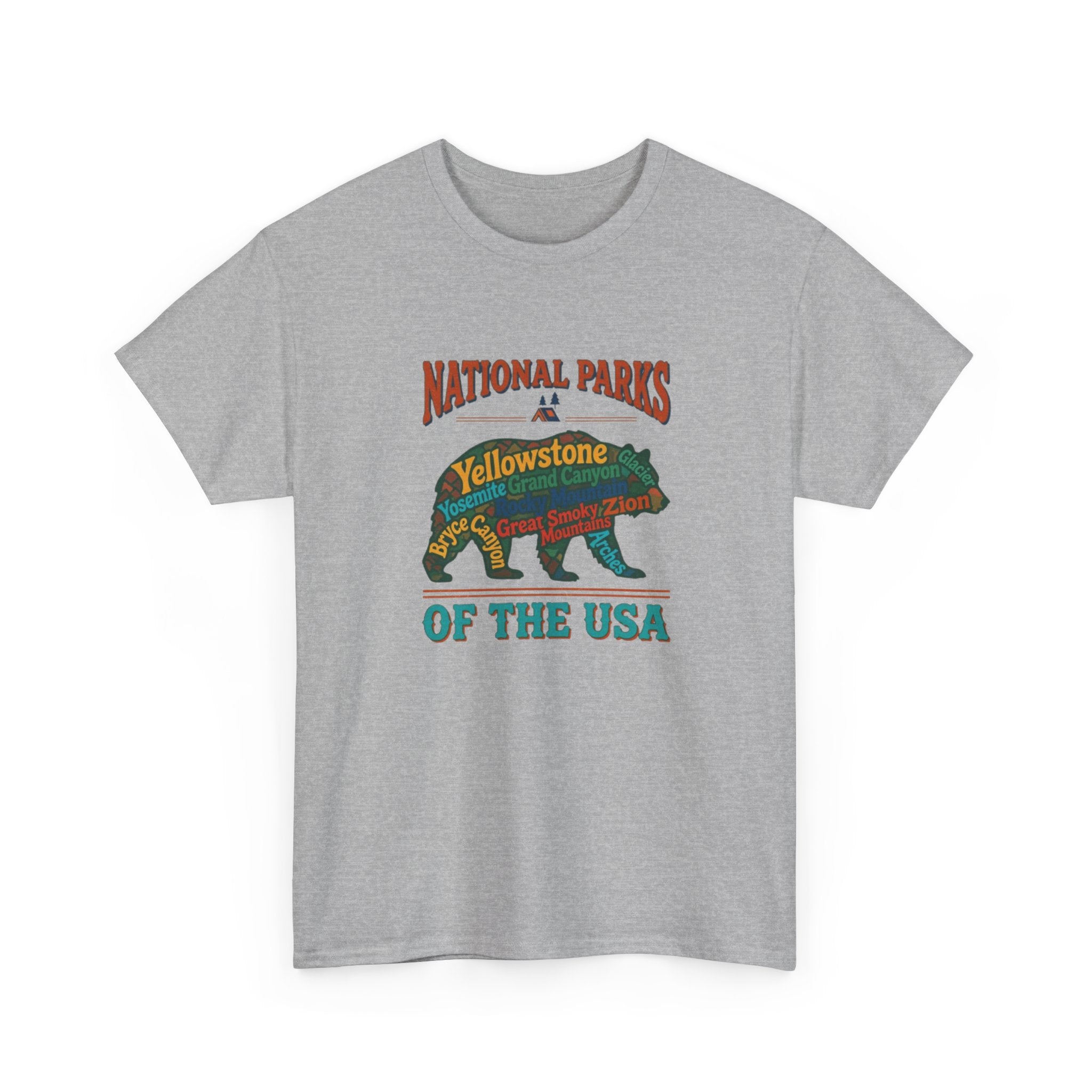 National Parks Bear T-Shirt — Vintage USA Parks Tee