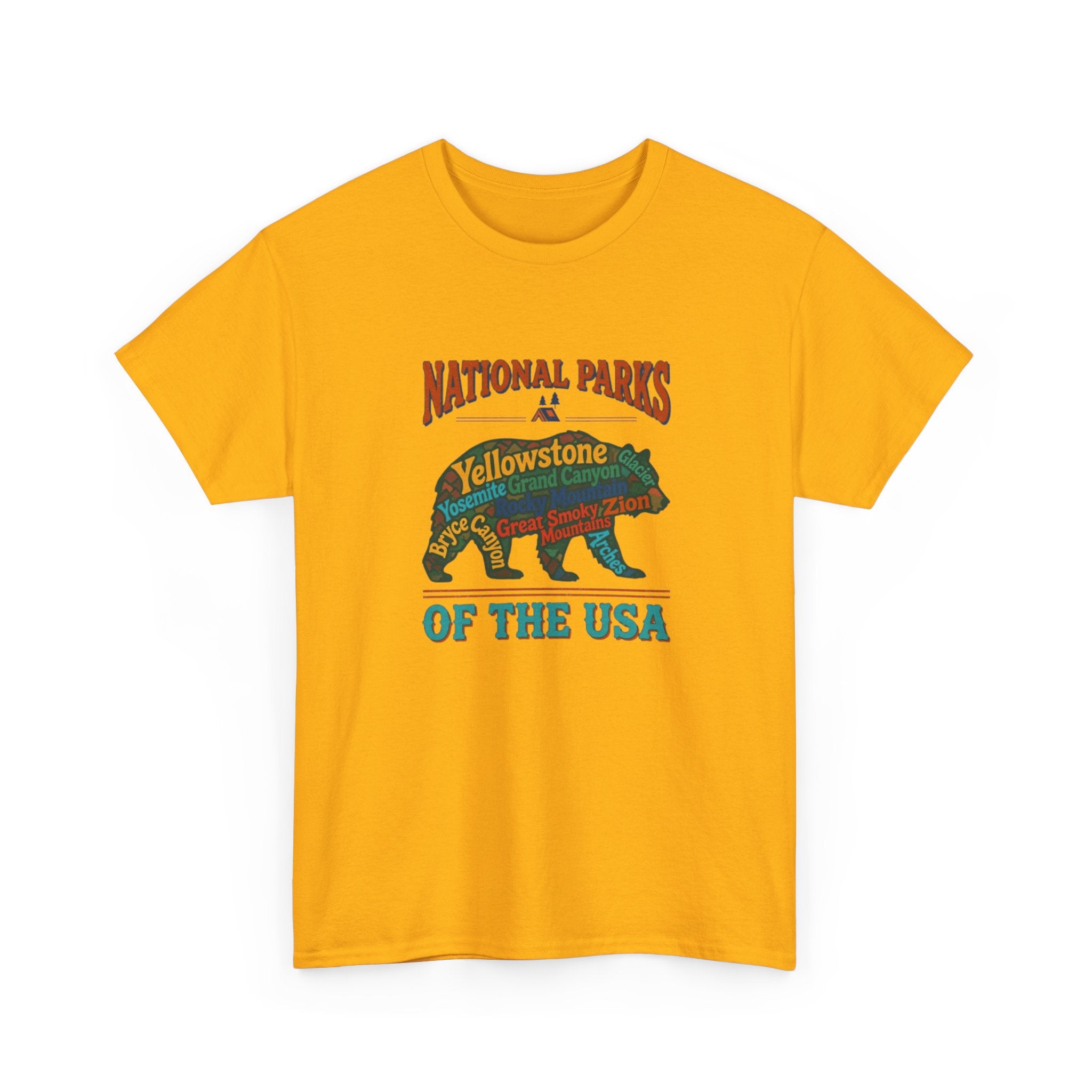 National Parks Bear T-Shirt — Vintage USA Parks Tee