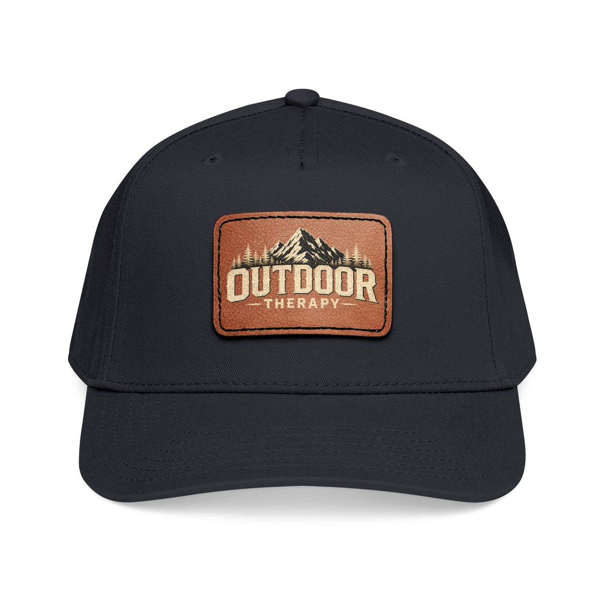 Mid Profile Outdoor Therapy with Leather Patch (Rectangle)