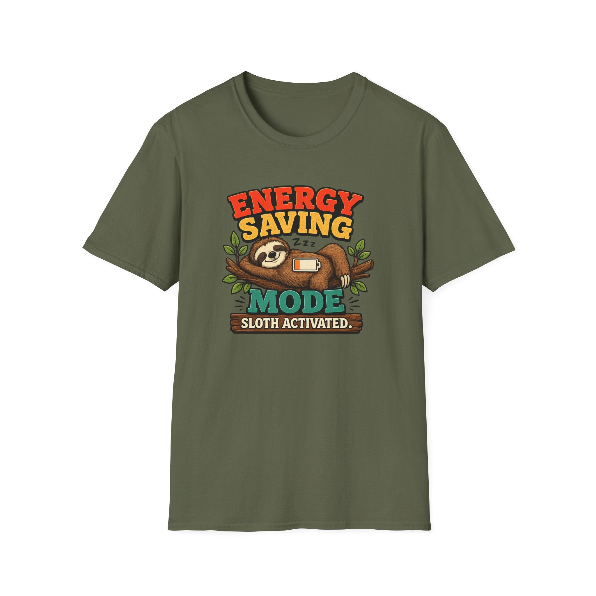 Sloth Energy Saving Mode T-Shirt