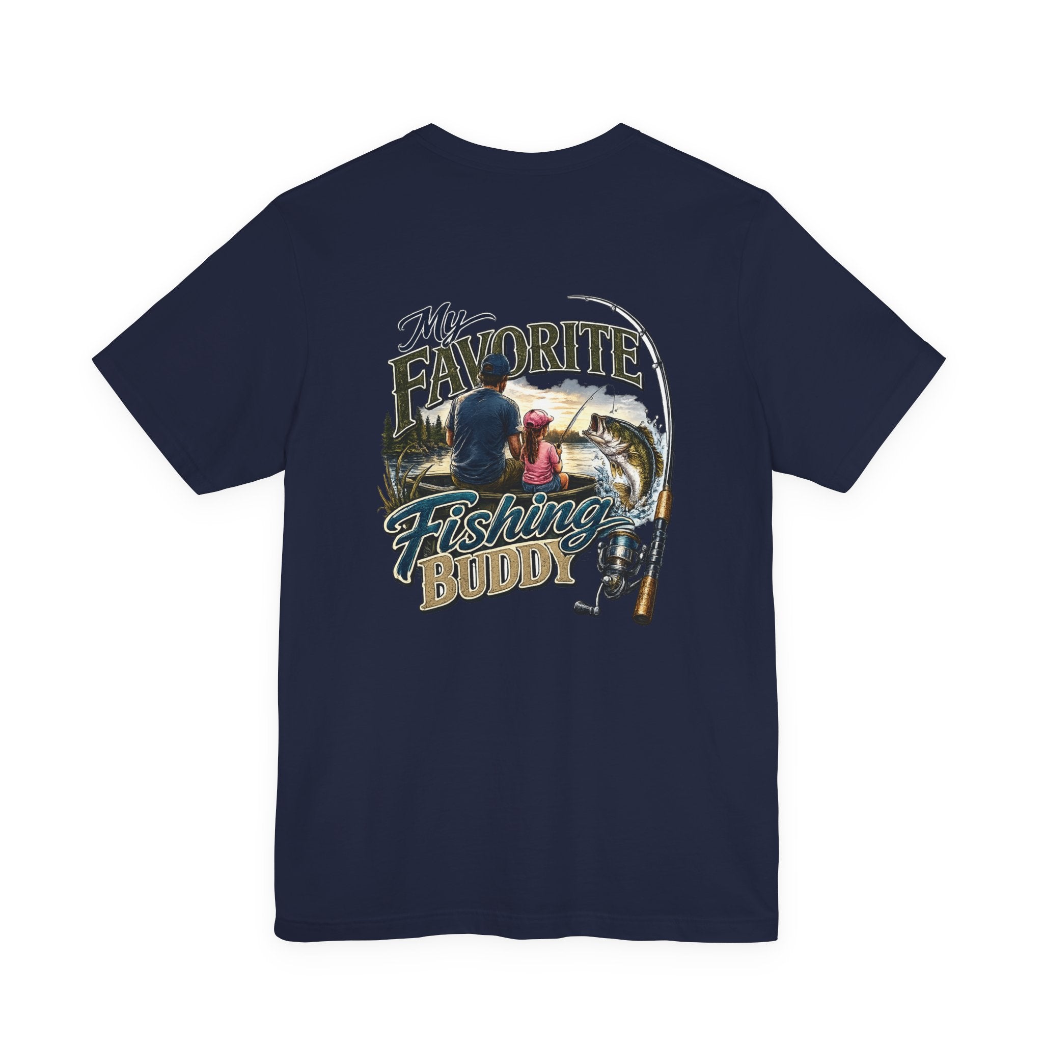 Fishing Buddy Father Daughter T‑Shirt – My Favorite Fishing Buddy  Father & Daughter Tee