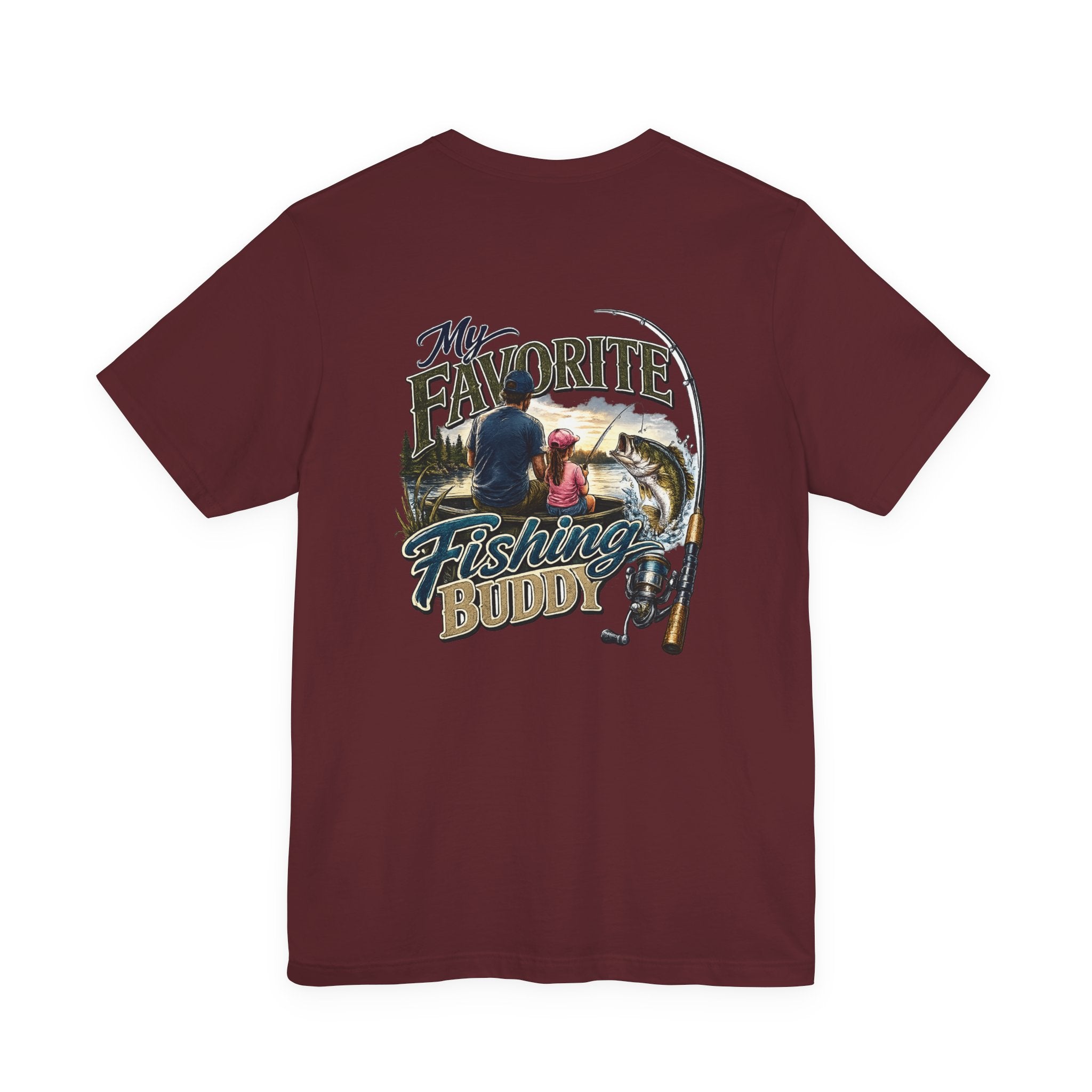 Fishing Buddy Father Daughter T‑Shirt – My Favorite Fishing Buddy  Father & Daughter Tee