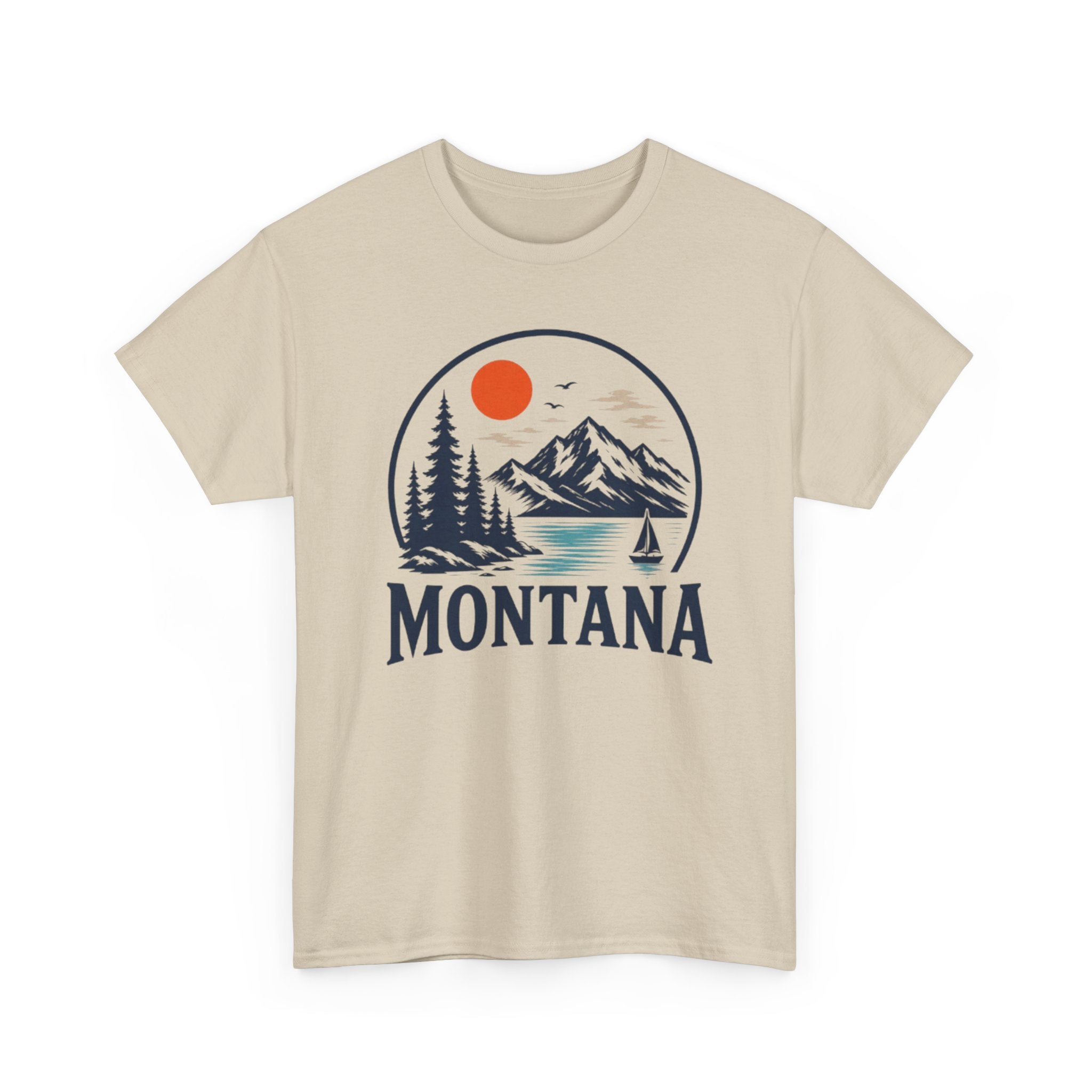 Montana Mountain & Lake T-Shirt
